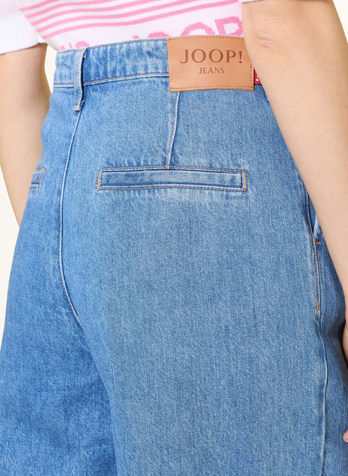 JOOP! JEANS Wide Leg Jeans ELISE: 444 TurquioseAqua 444