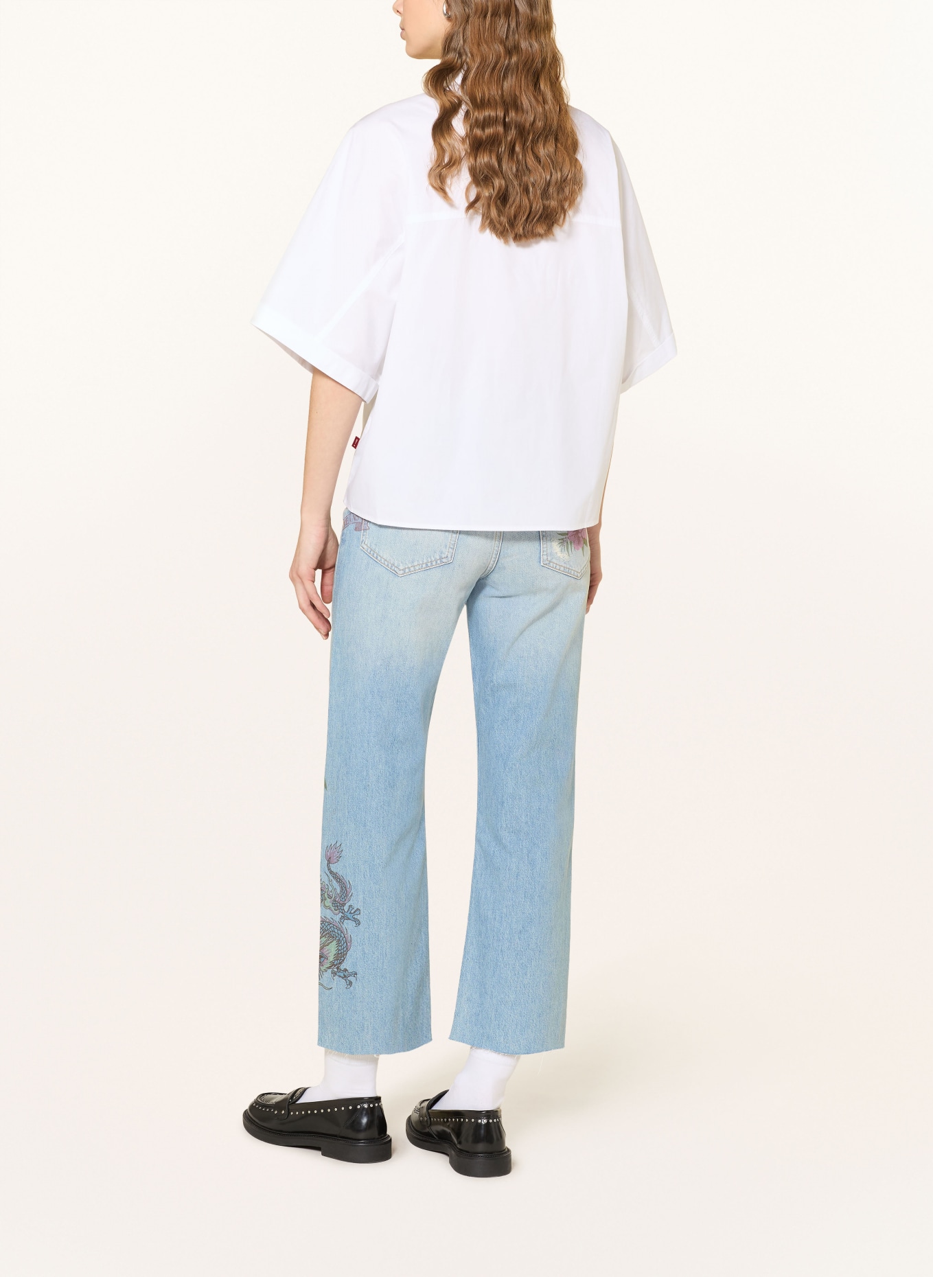 JOOP! JEANS Straight Jeans MICHELLE mit Nieten: 433 Bright Blue 433