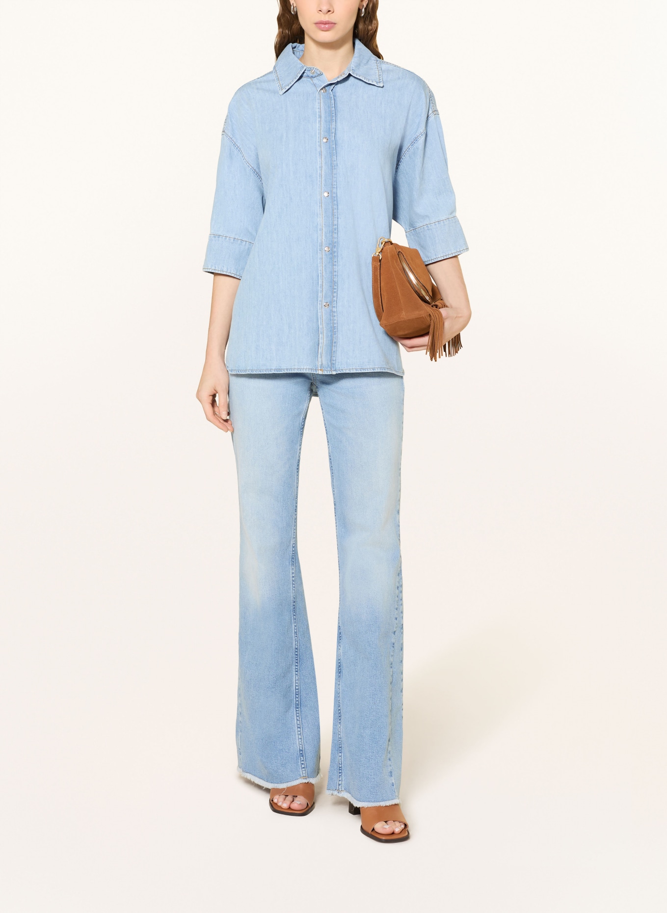 JOOP! JEANS Bootcut Jeans MILENA: 455 Lt/Pastel Blue 455