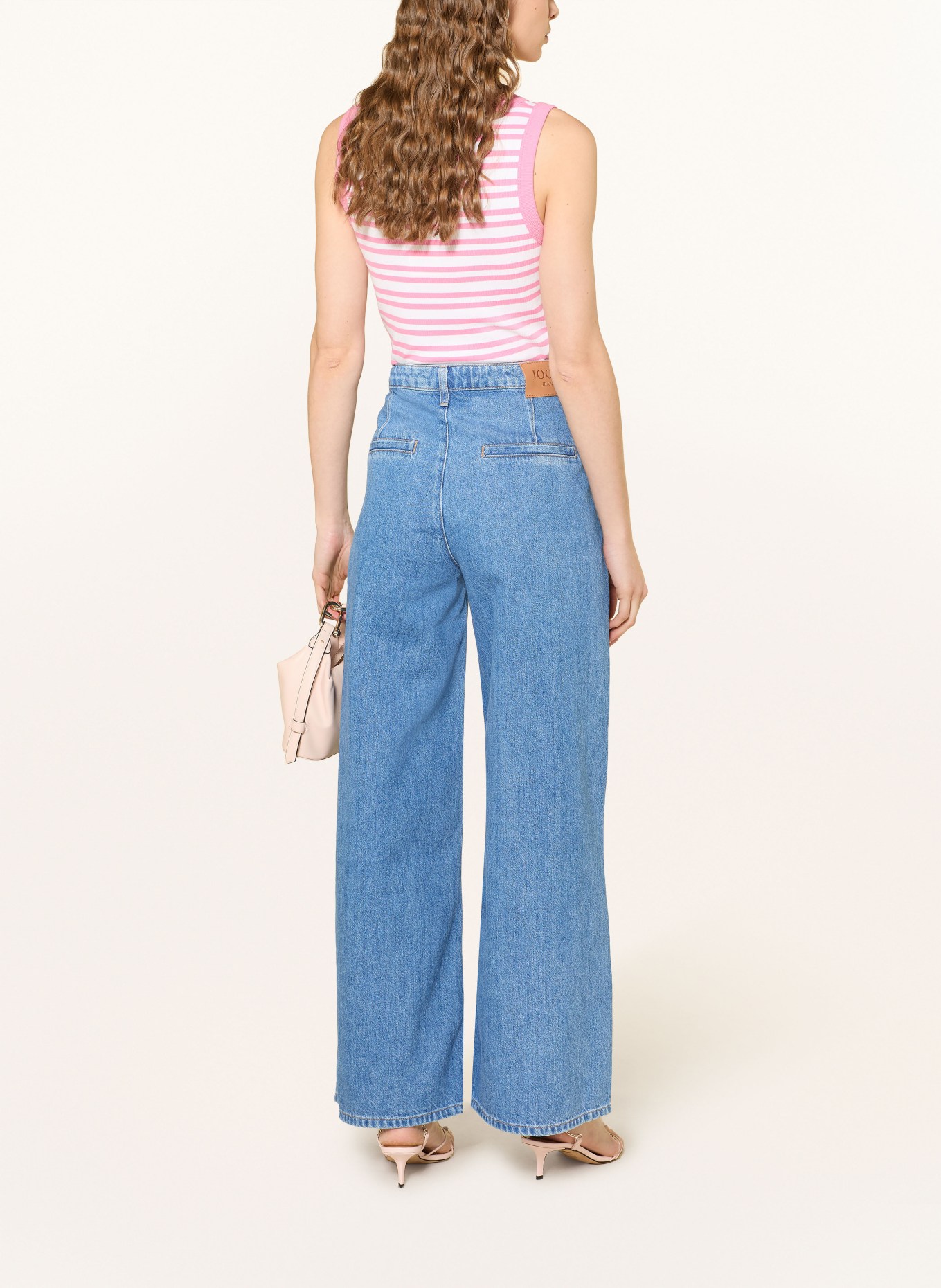 JOOP! JEANS Top TIANI: PINK / WEISS