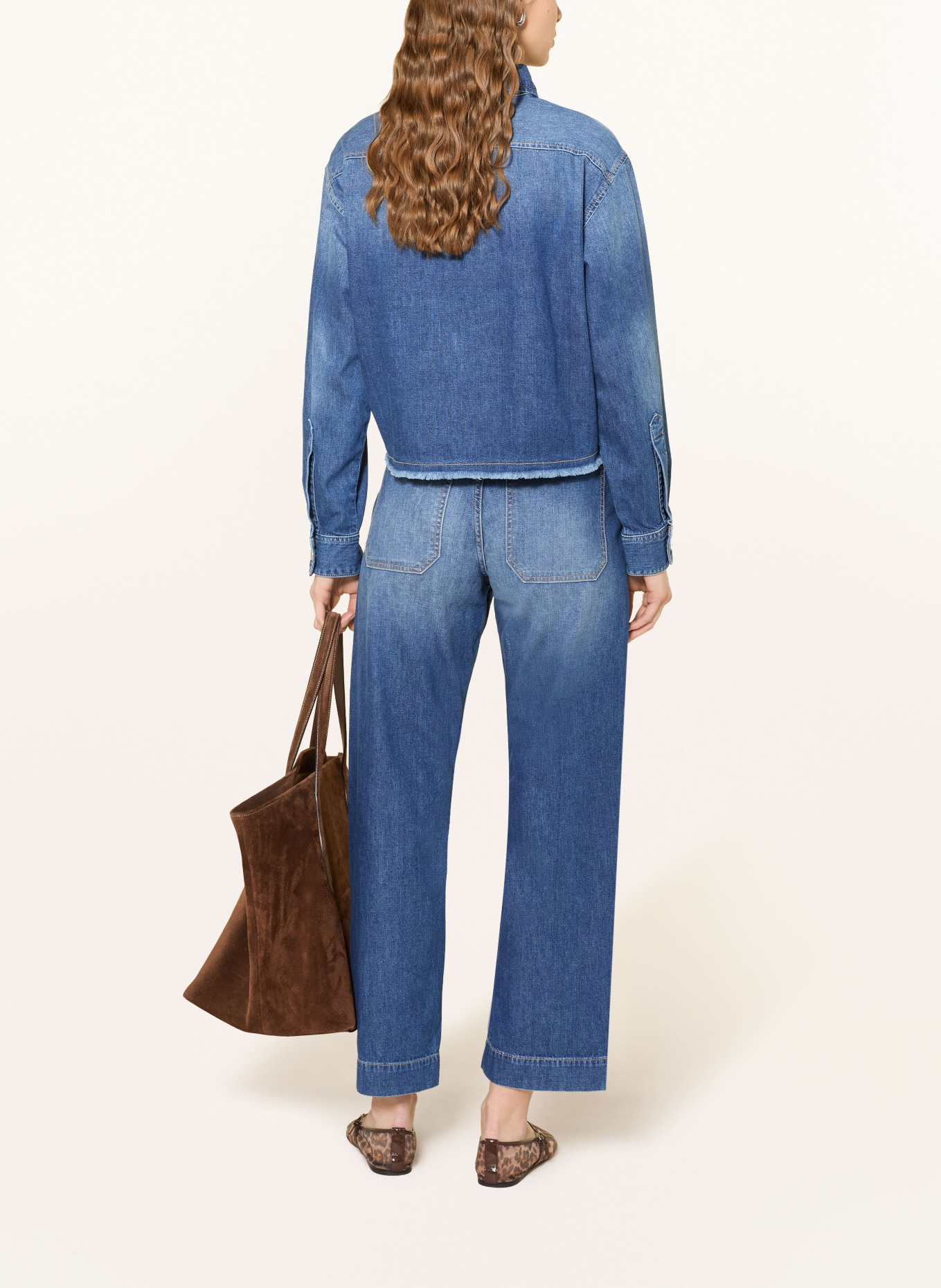 JOOP! JEANS Džínová košile UDELA: MODRÁ