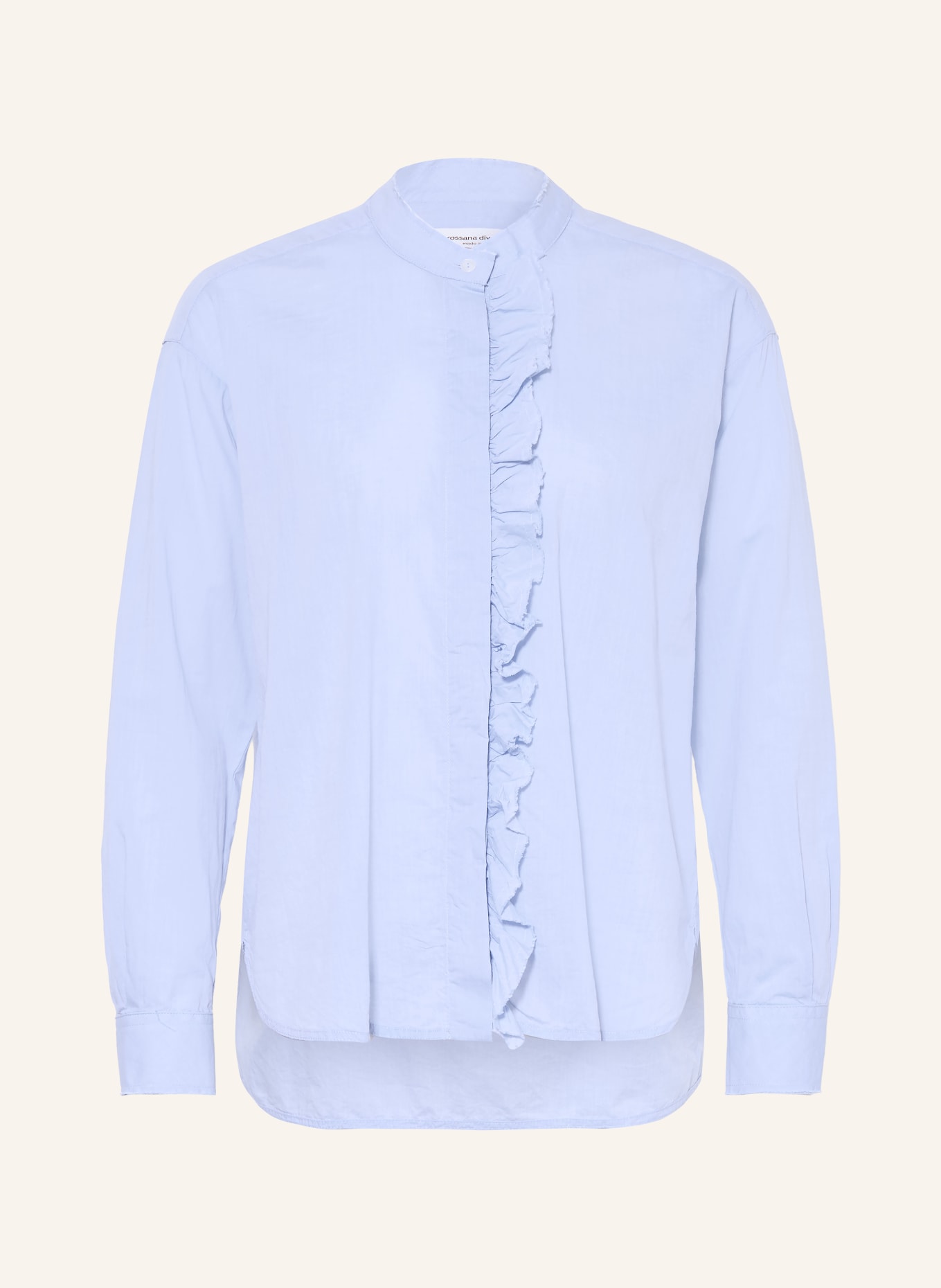 rossana diva Blůza s volánky: TMAVĚ MODRÁ