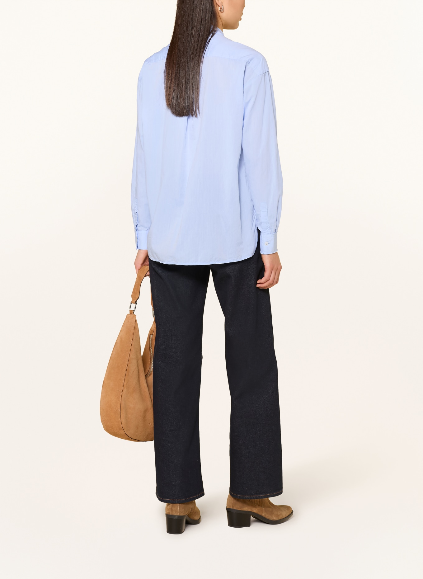 rossana diva Blůza s volánky: TMAVĚ MODRÁ