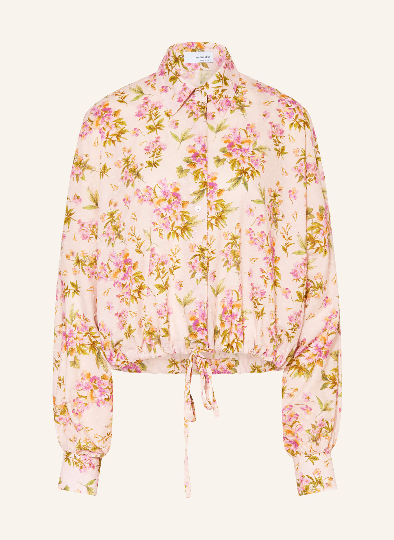 rossana diva Hemdbluse: ROSÉ / LILA / GRÜN