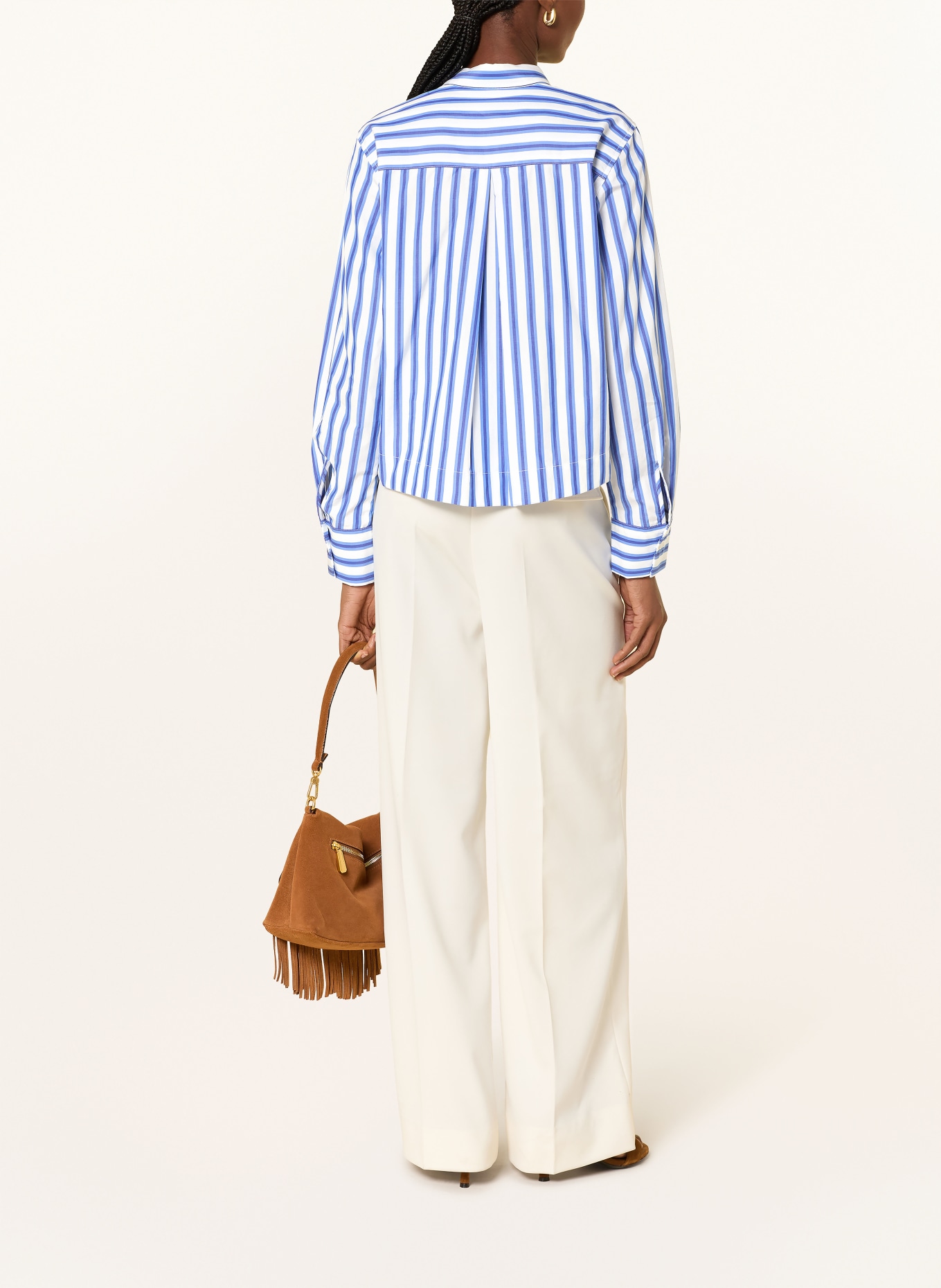 rossana diva Hemdbluse: WEISS / HELLBLAU / BLAU