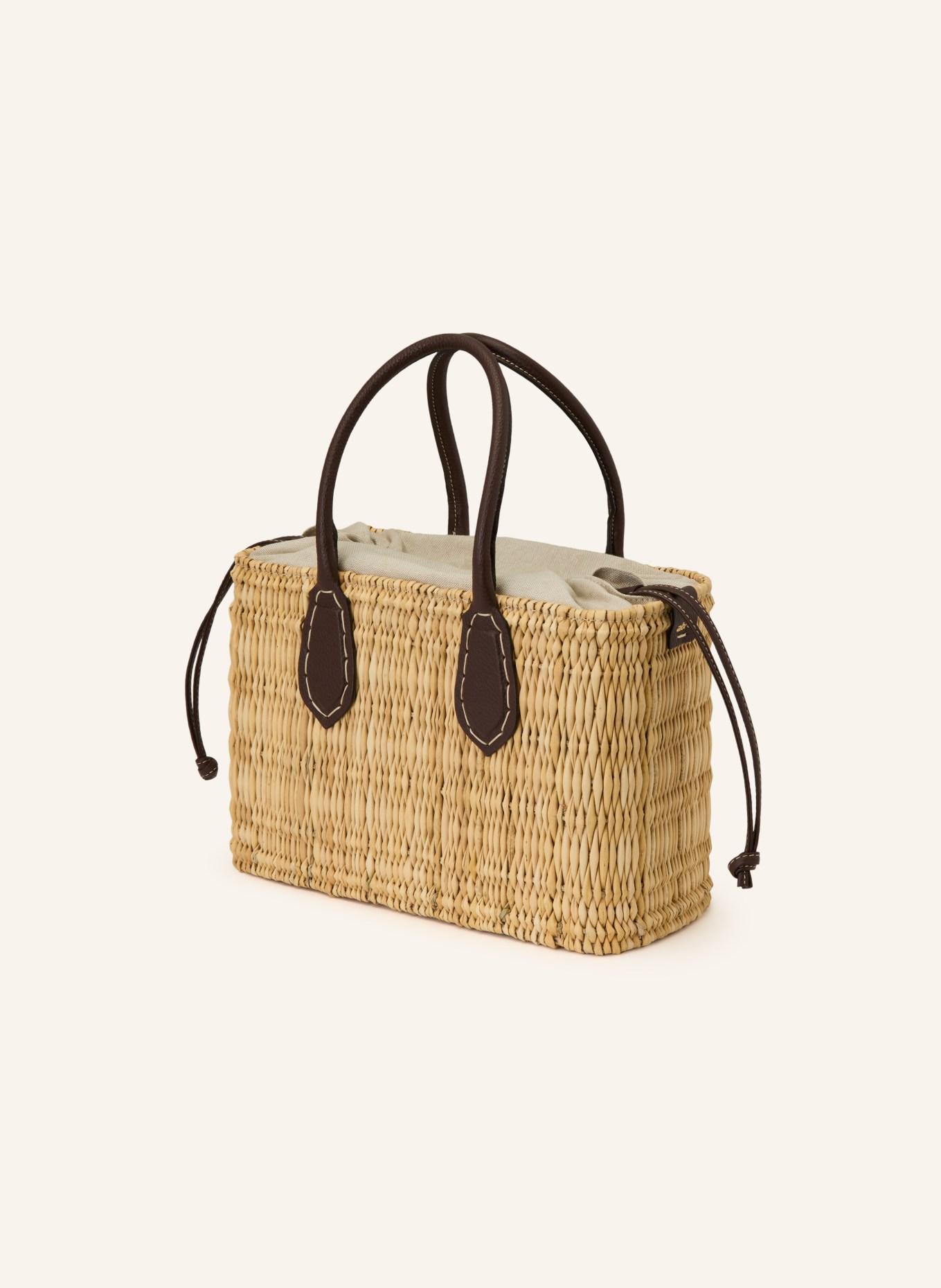 abro MARISOL handbag: LIGHT BROWN / DARK BROWN