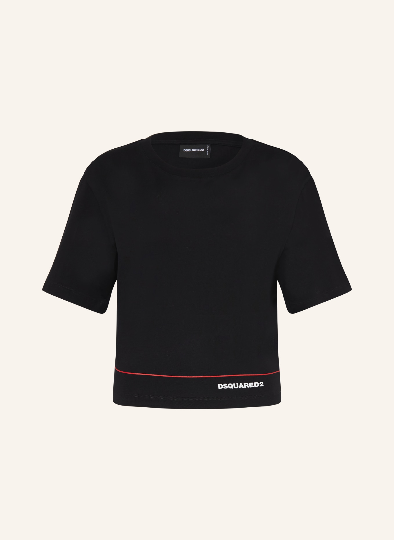 DSQUARED2 T-Shirt: SCHWARZ