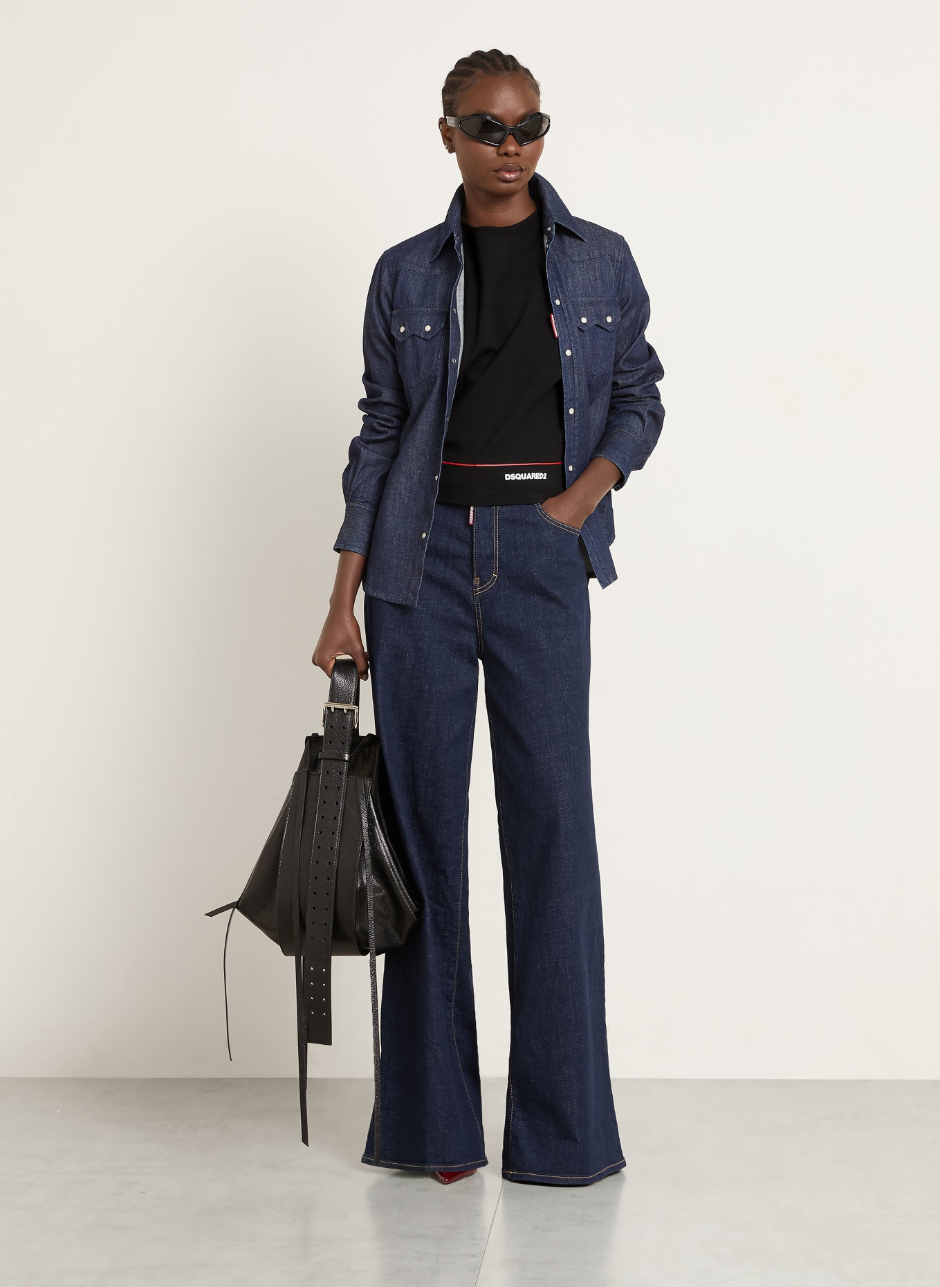 DSQUARED2 T-Shirt: SCHWARZ