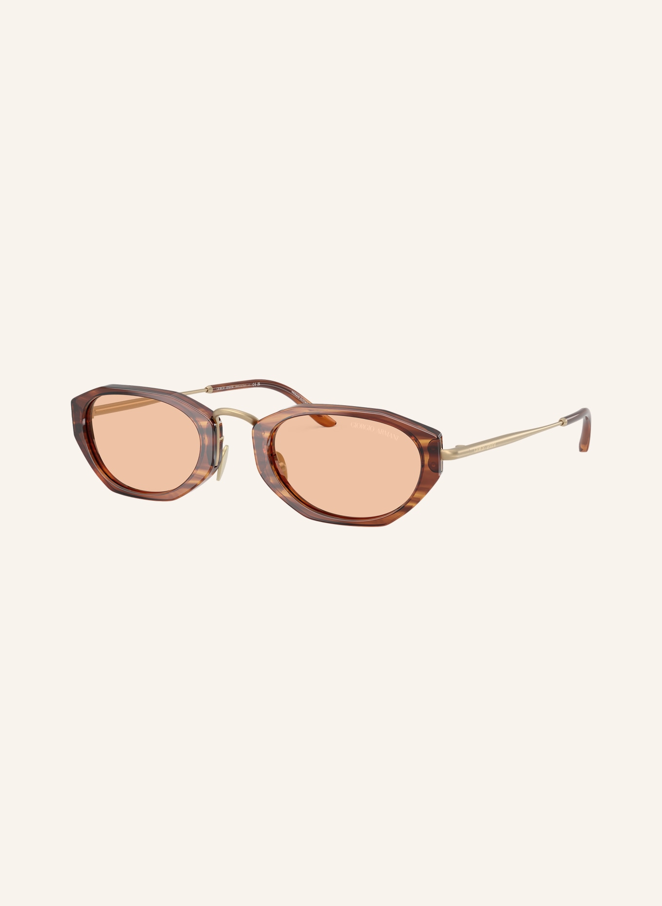 GIORGIO ARMANI Sonnenbrille AR8242: HAVANNA/ HELLBRAUN