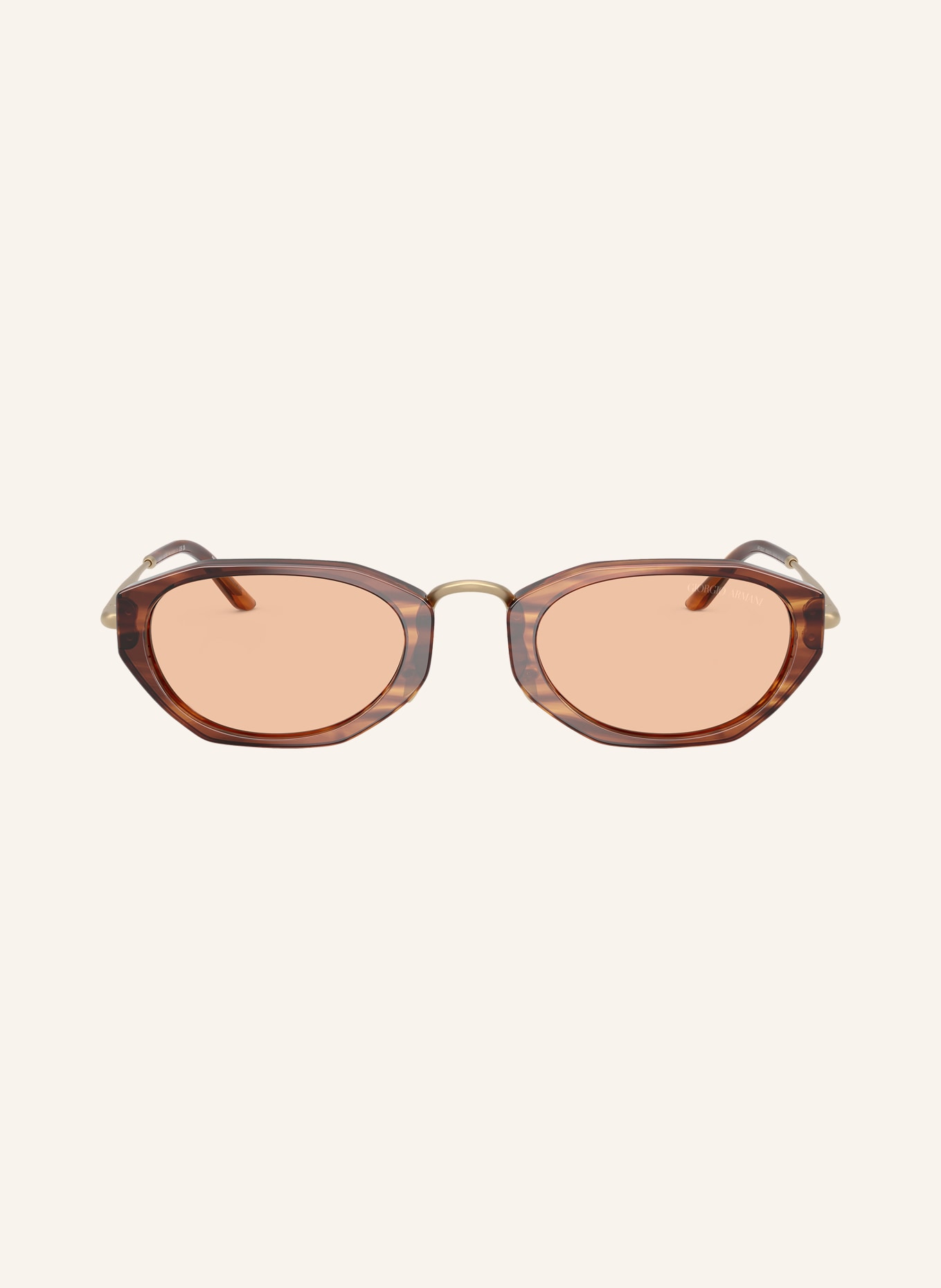 GIORGIO ARMANI Sonnenbrille AR8242: HAVANNA/ HELLBRAUN