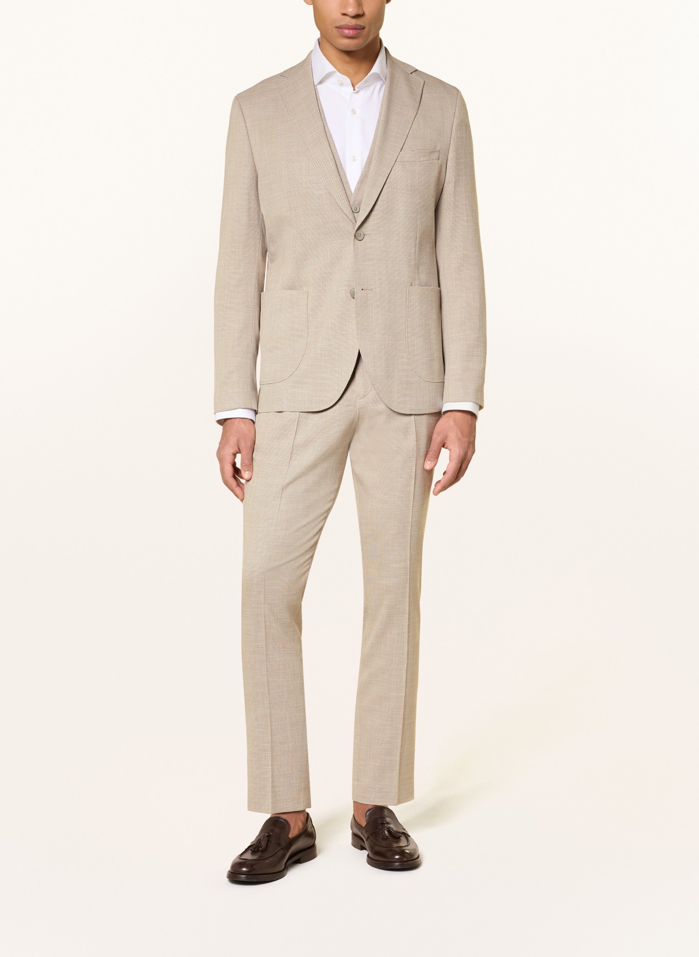 PAUL Slim fit suit jacket: 230 BEIGE