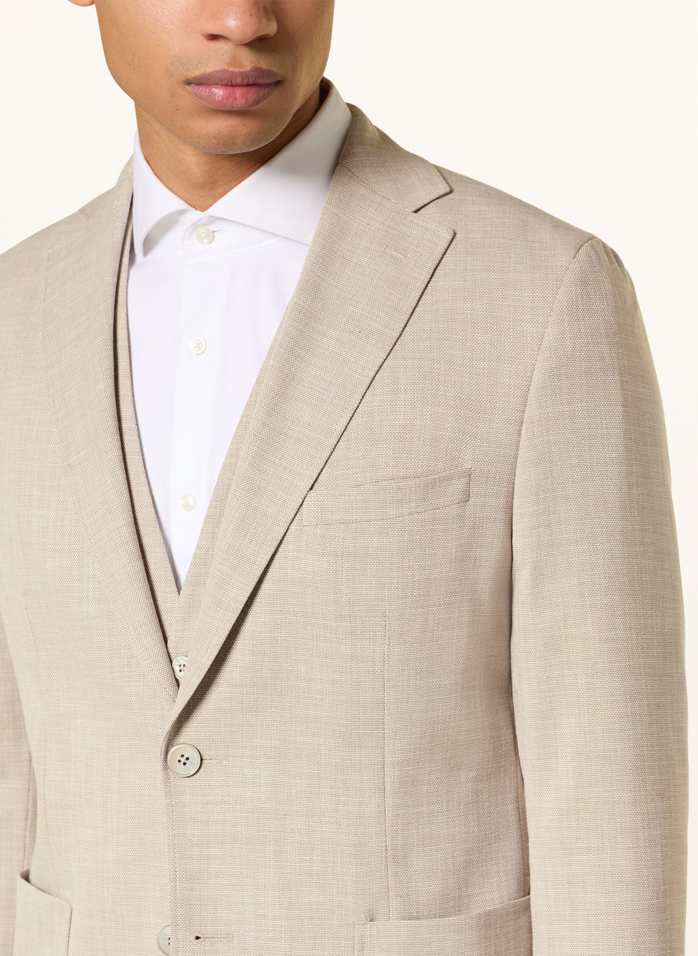 PAUL Slim fit suit jacket: 230 BEIGE