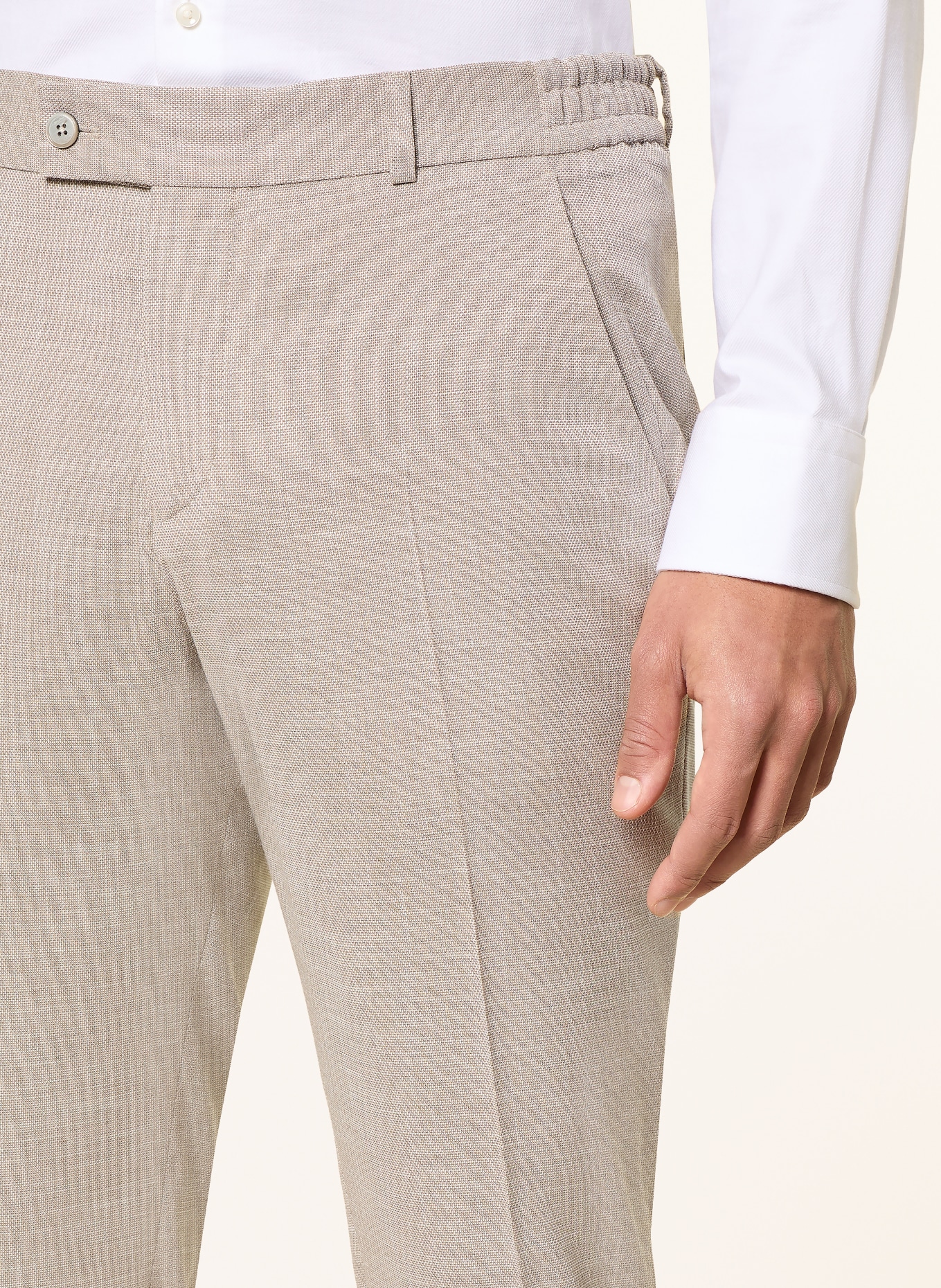 PAUL Pantalon de costume slim fit: 230 BEIGE