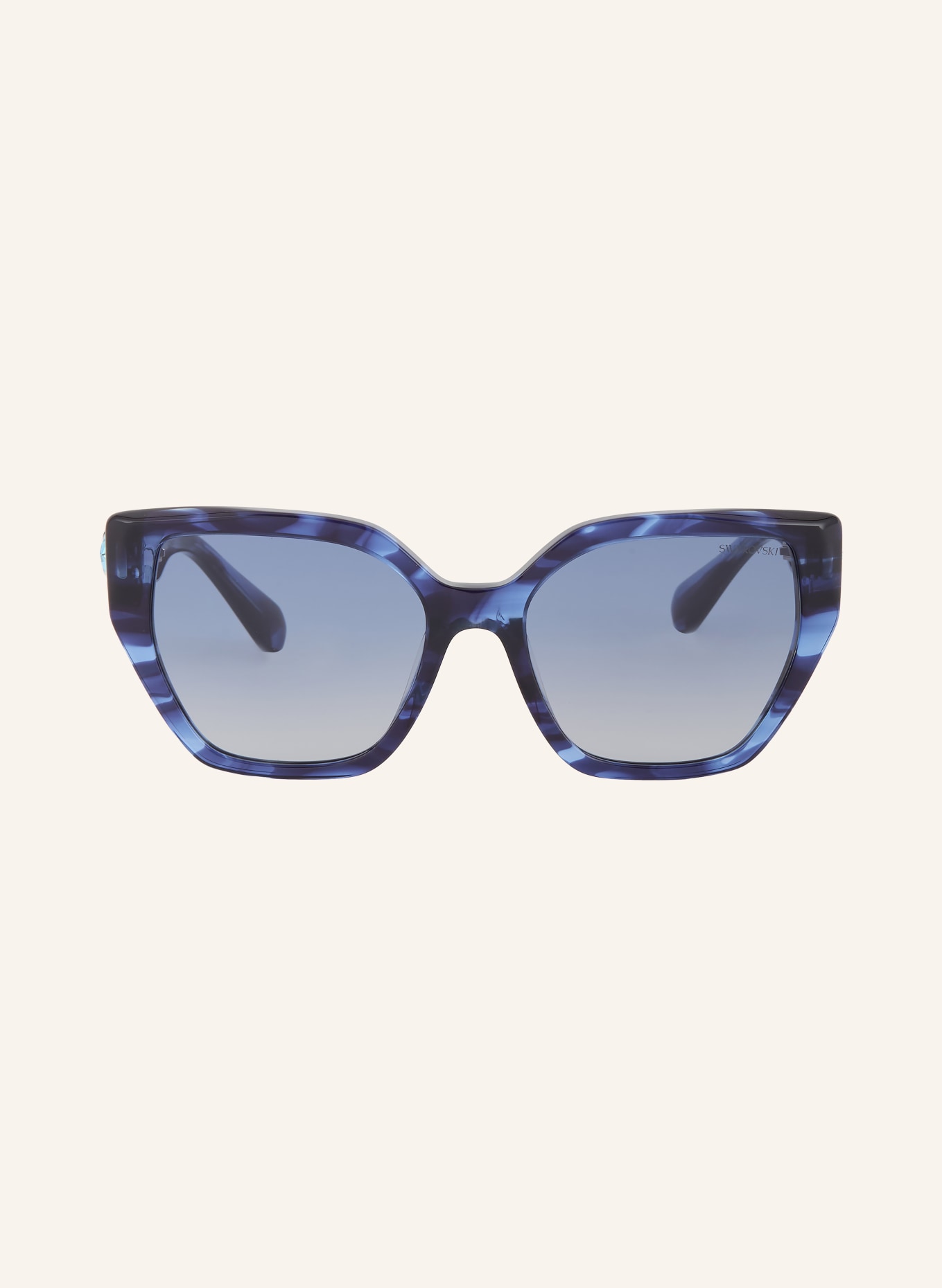 SWAROVSKI Sonnenbrille SK6044U: HAVANA/ BLAU VERLAUF