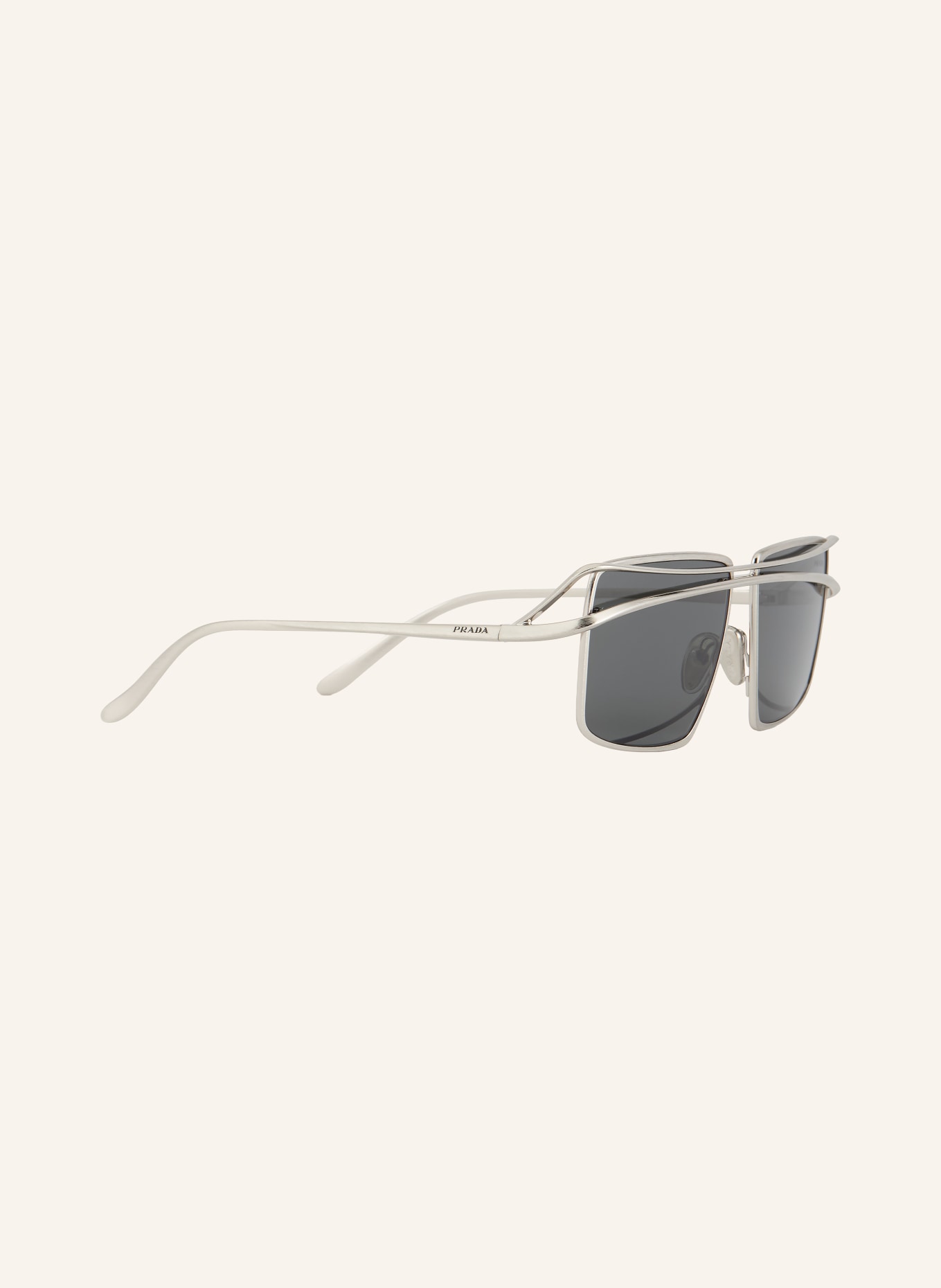 PRADA Sonnenbrille PRC55S: SILBER/ DUNKELGRAU