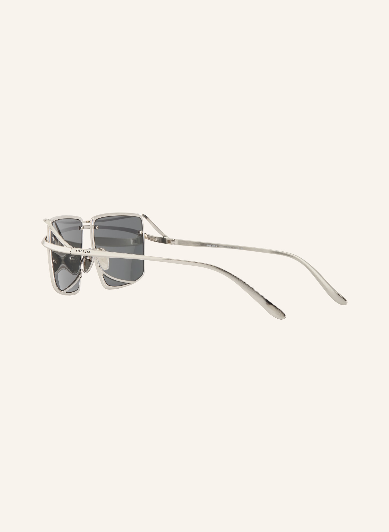 PRADA Sonnenbrille PRC55S: SILBER/ DUNKELGRAU