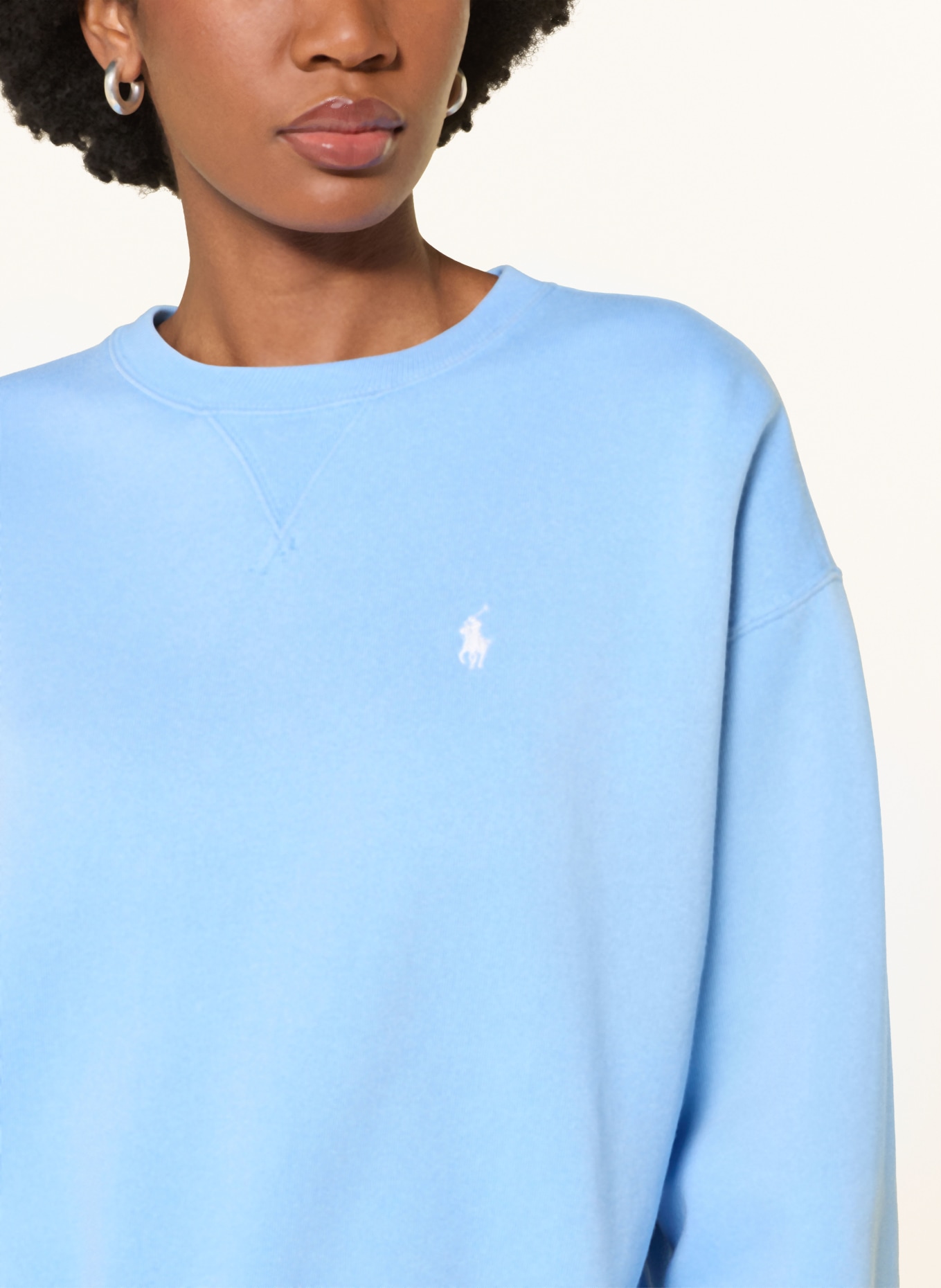 POLO RALPH LAUREN Sweatshirt: HELLBLAU