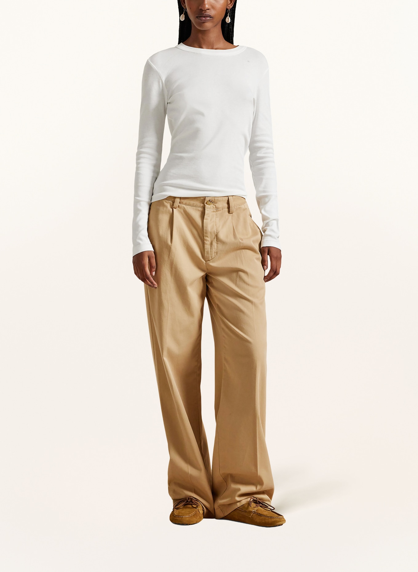 POLO RALPH LAUREN Marlenehose: CAMEL