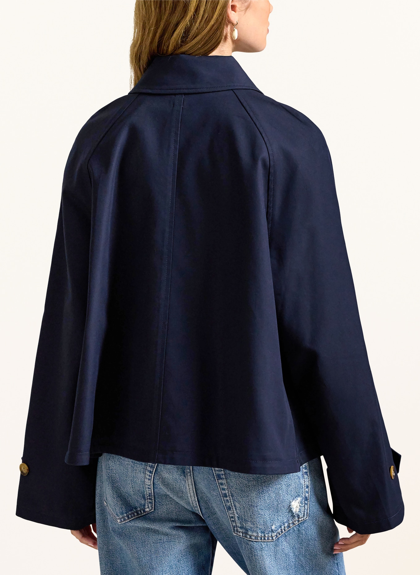 POLO RALPH LAUREN trenchcoat: TMAVĚ MODRÁ