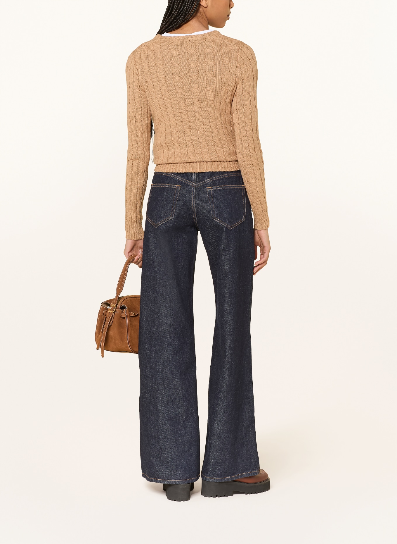 POLO RALPH LAUREN Pullover: CAMEL