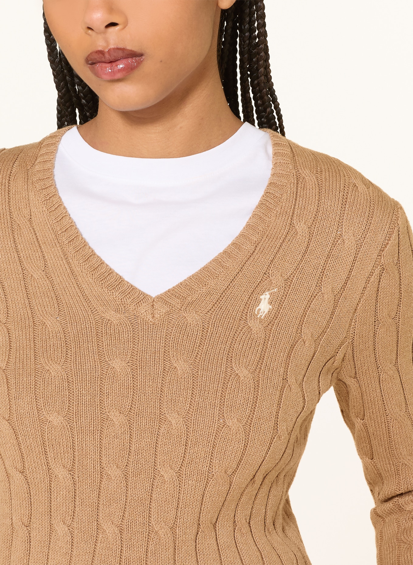 POLO RALPH LAUREN Pullover: CAMEL