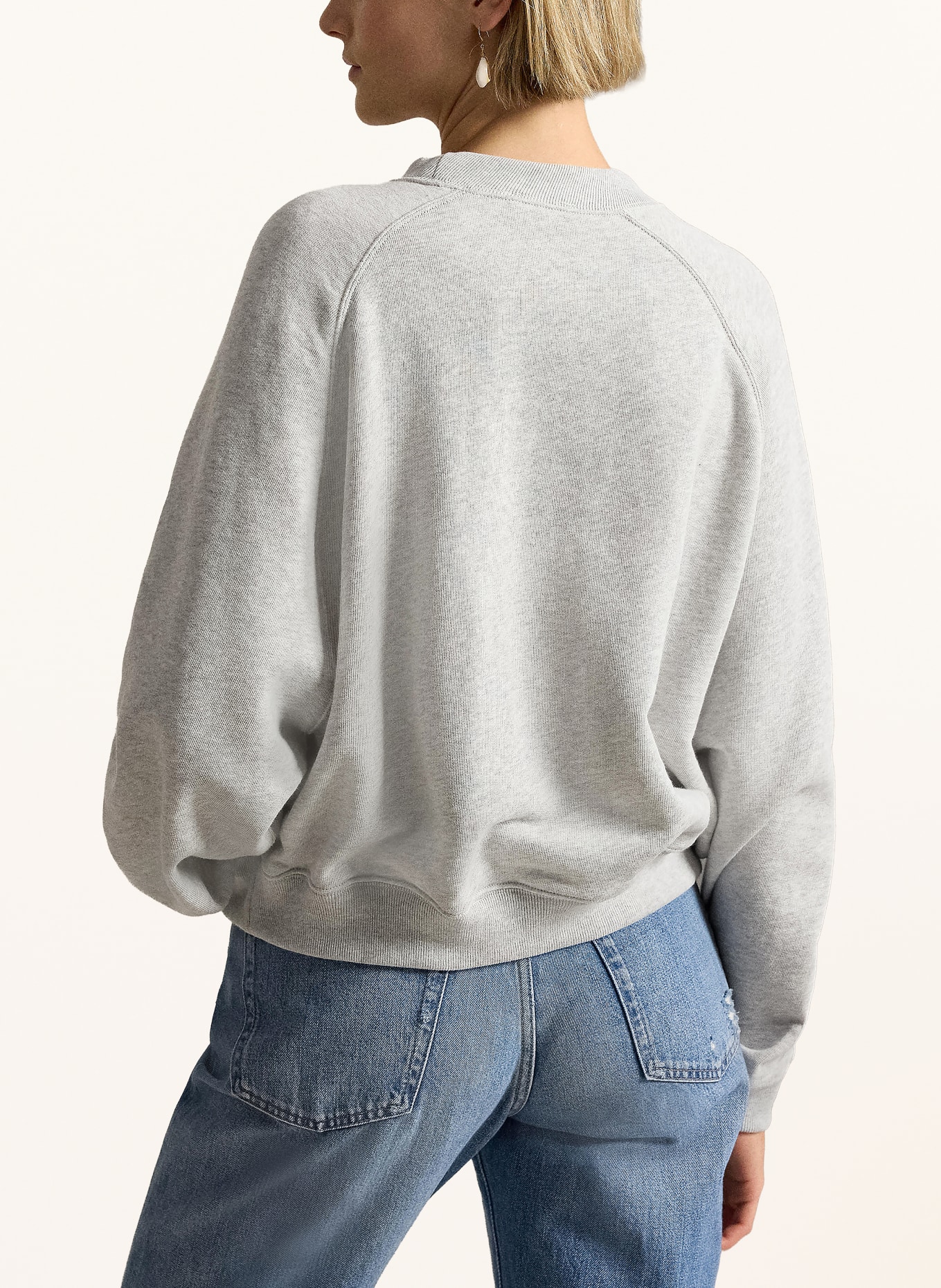 POLO RALPH LAUREN mikina: ŠEDÁ