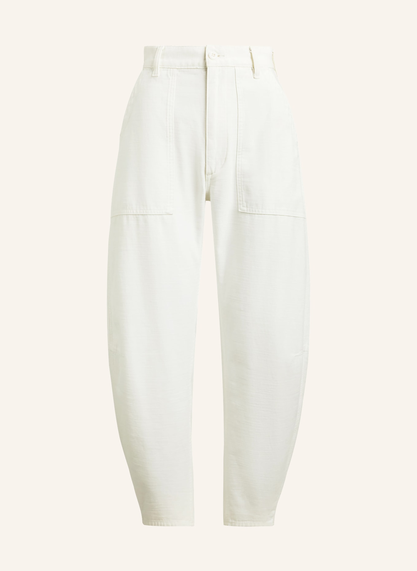 POLO RALPH LAUREN pants: WHITE