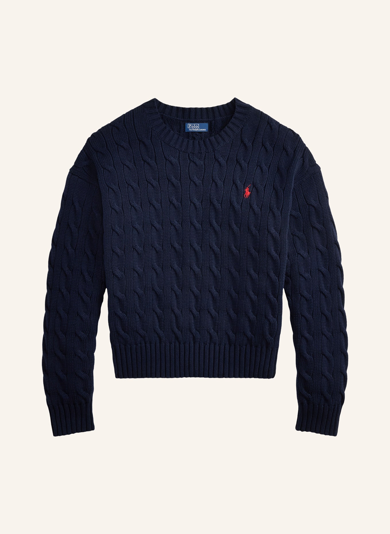 POLO RALPH LAUREN svetr: TMAVĚ MODRÁ