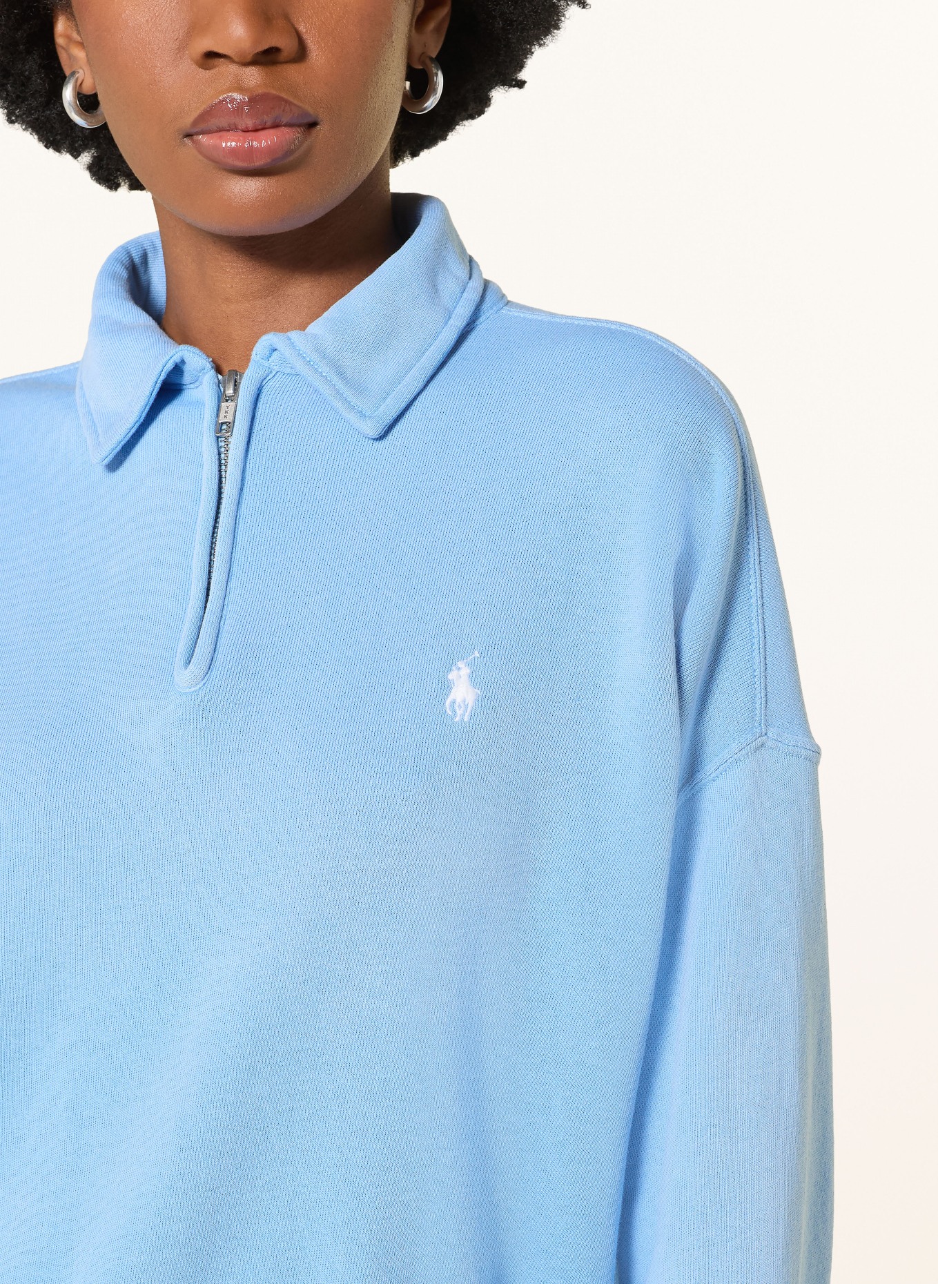 POLO RALPH LAUREN Sweatshirt: HELLBLAU
