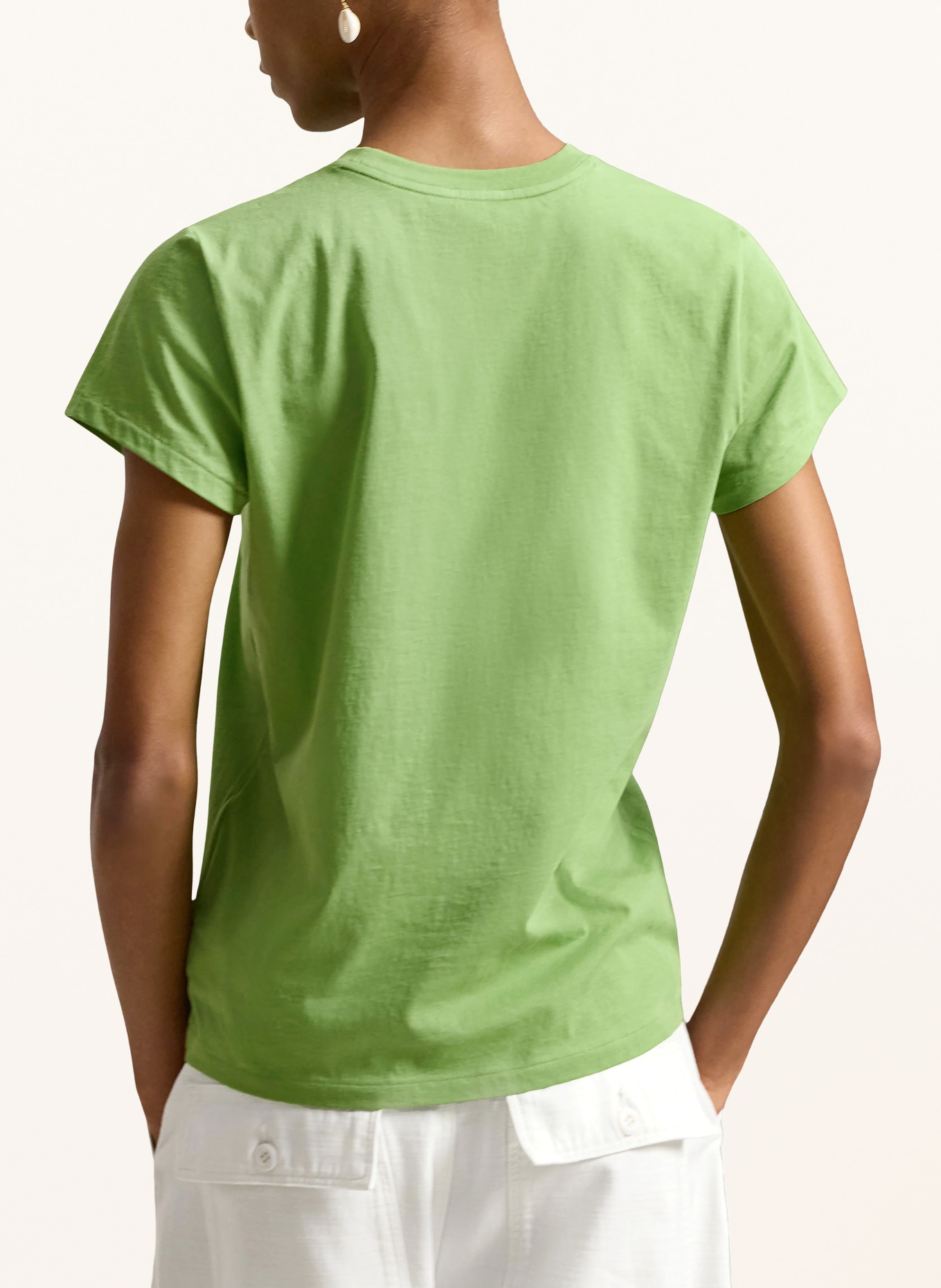 POLO RALPH LAUREN tričko: SVĚTLE ZELENÁ