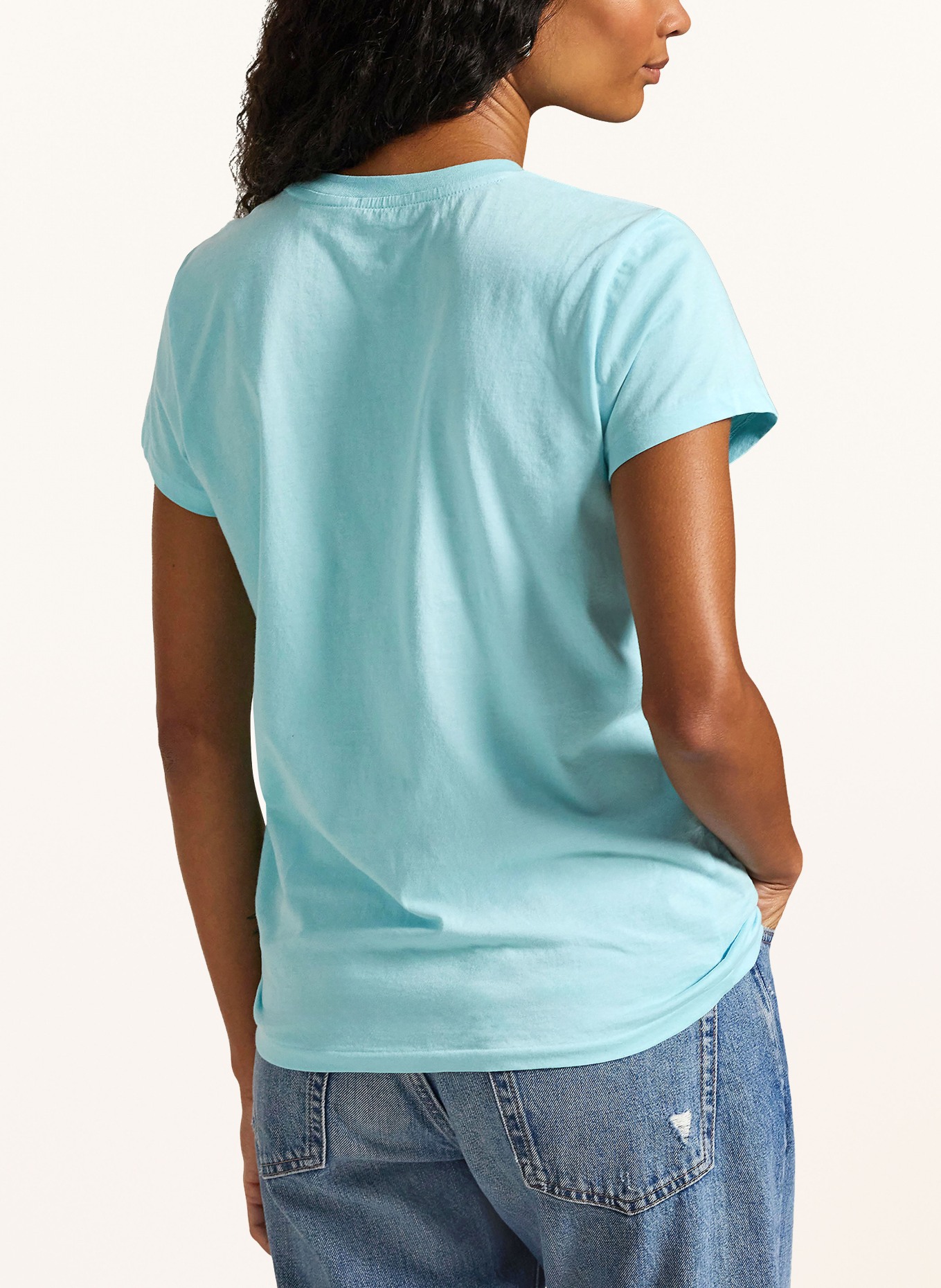 POLO RALPH LAUREN tričko: TYRKYSOVÁ