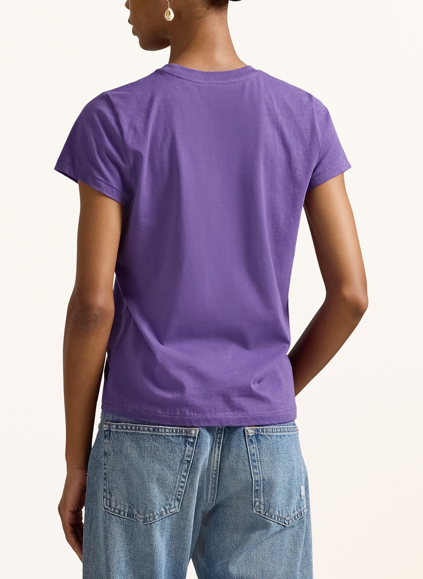 POLO RALPH LAUREN tričko: FIALOVÁ