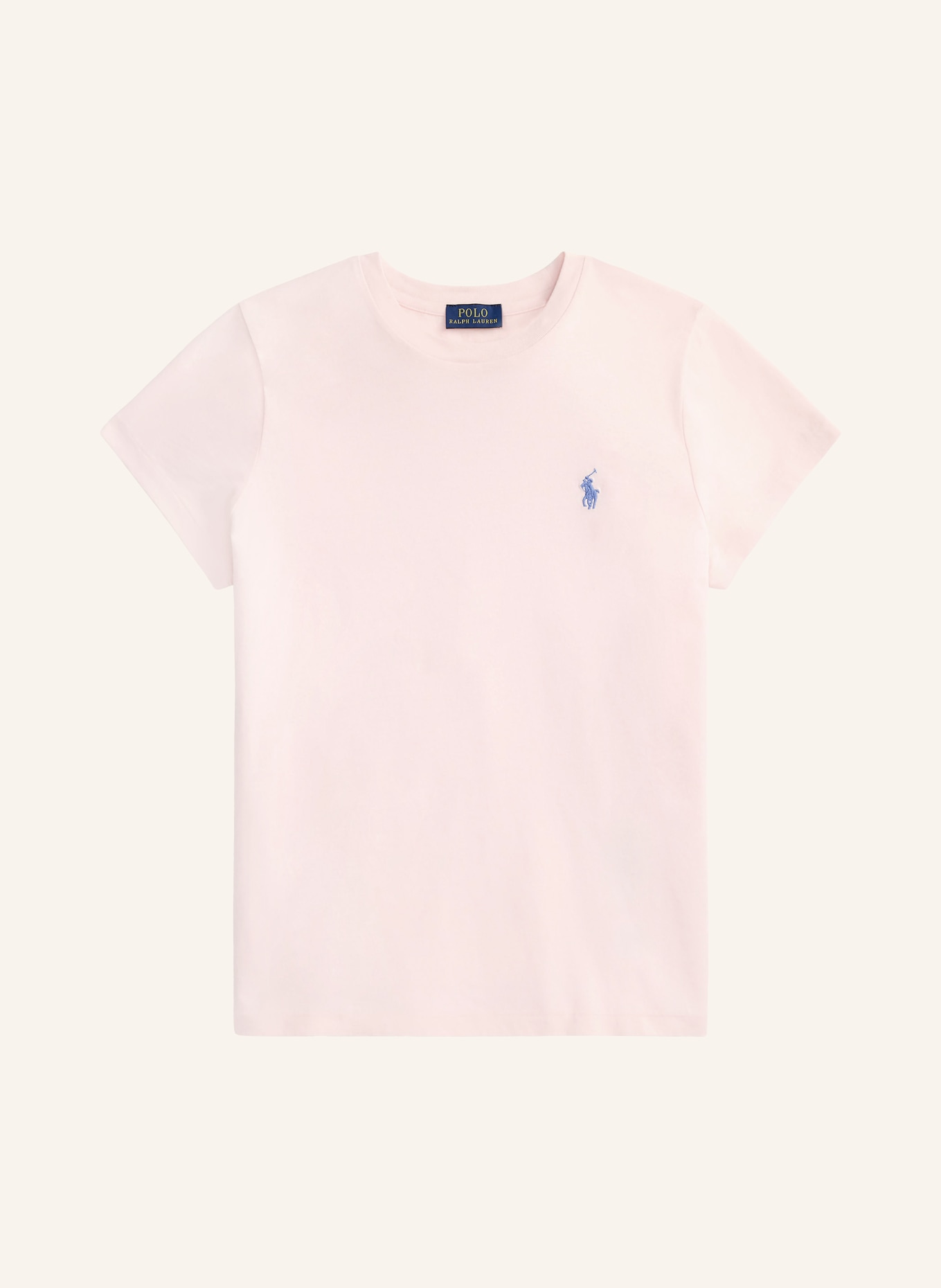 POLO RALPH LAUREN tričko: SVĚTLE RŮŽOVÁ