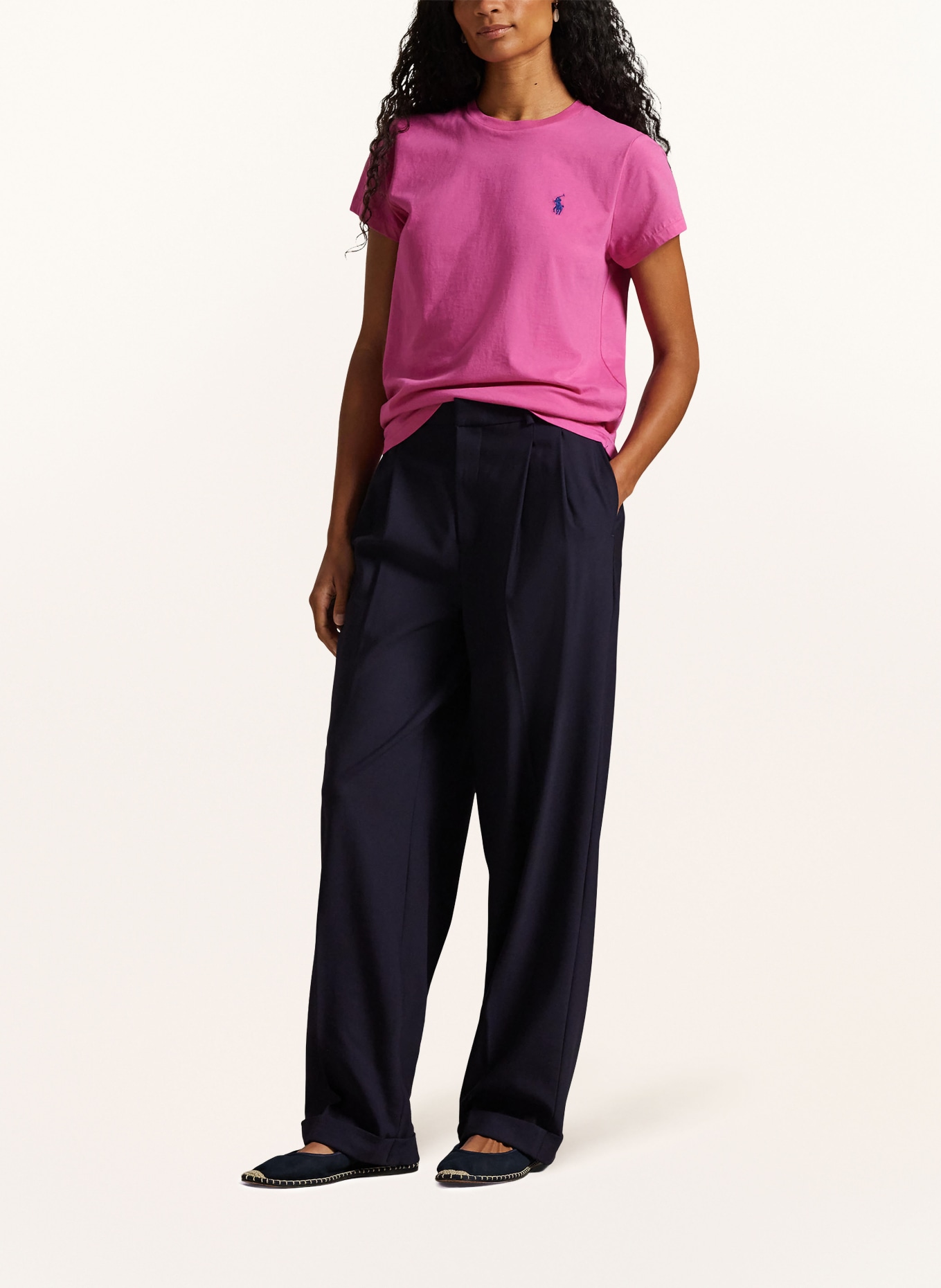 POLO RALPH LAUREN tričko: RŮŽOVÁ