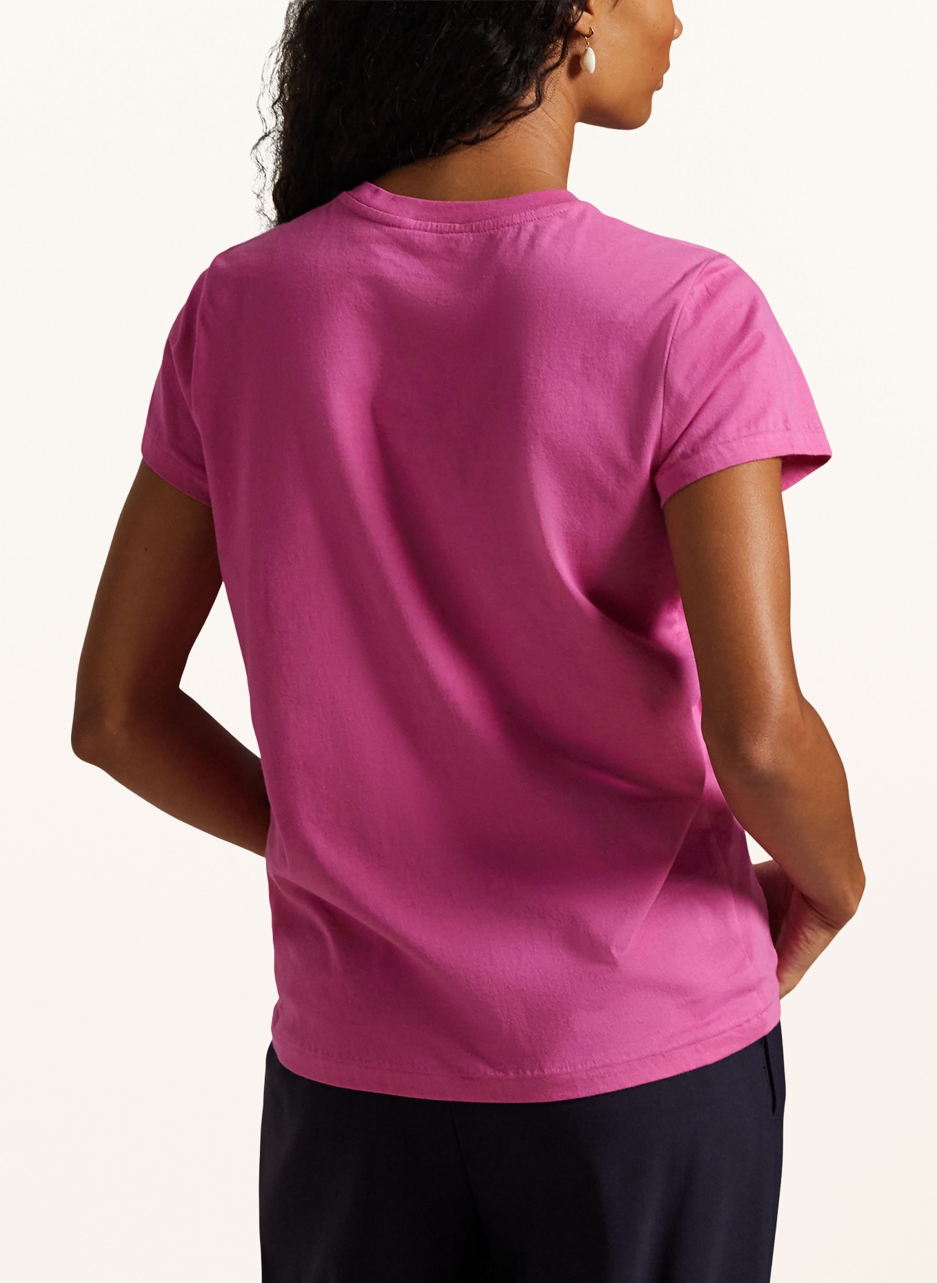 POLO RALPH LAUREN tričko: RŮŽOVÁ