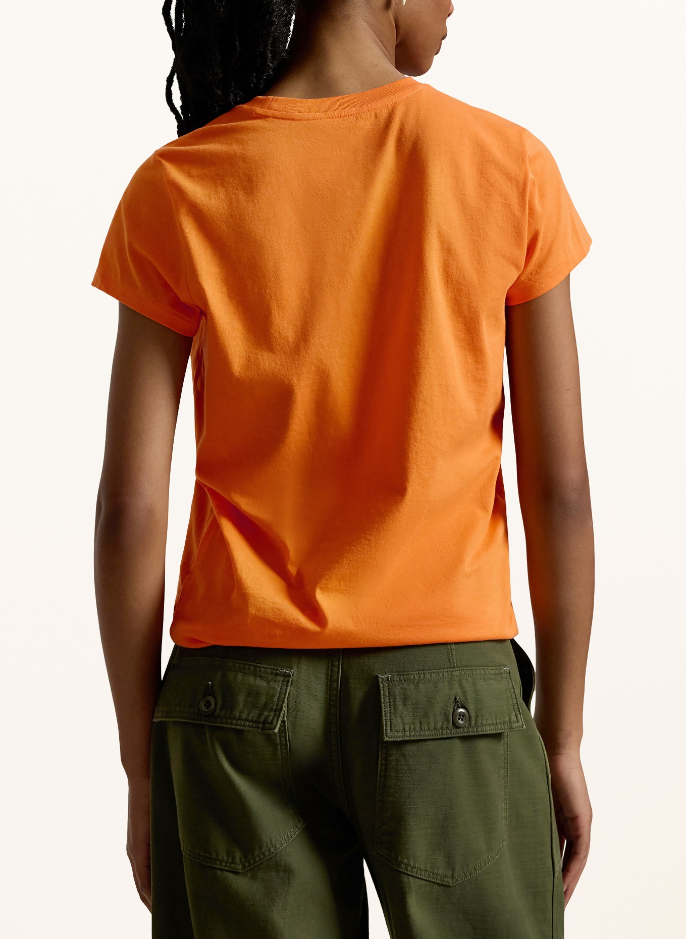 POLO RALPH LAUREN tričko: ORANŽOVÁ