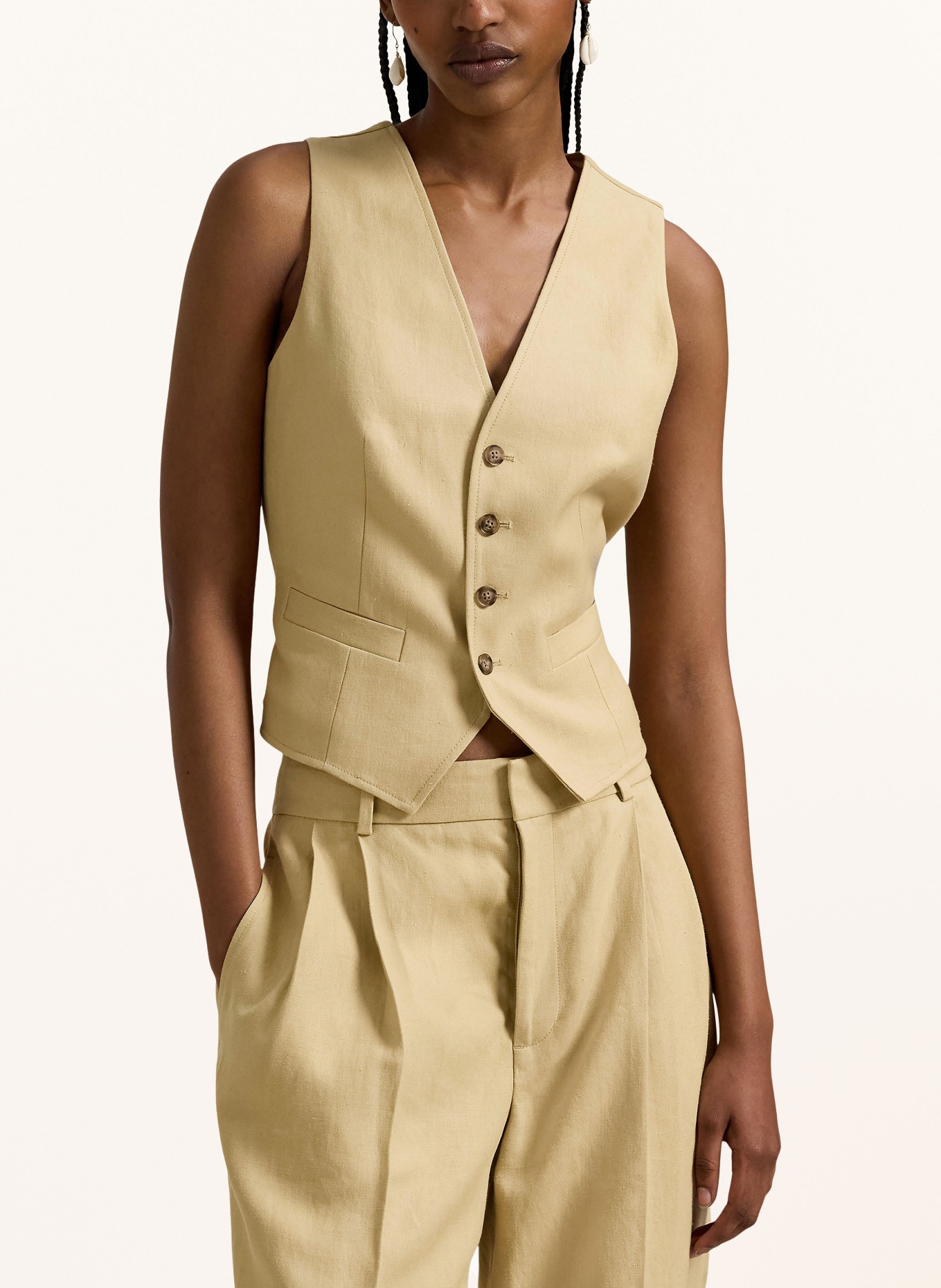 POLO RALPH LAUREN Blazerweste: BEIGE