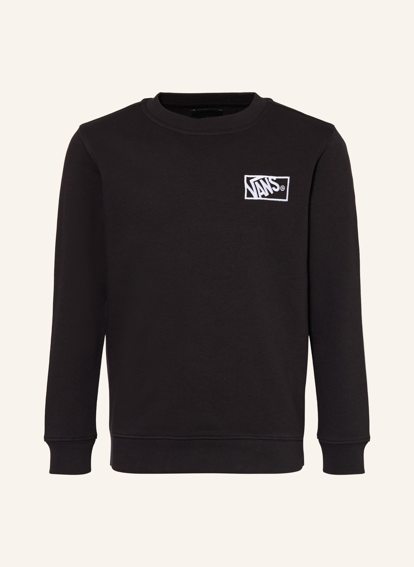 VANS Sweatshirt: SCHWARZ