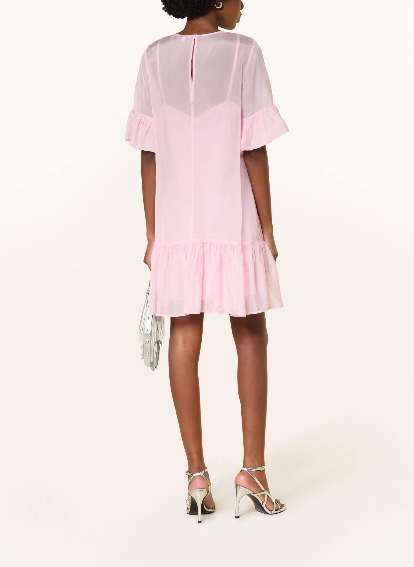 MRS & HUGS Kleid mit Rüschen: ROSA