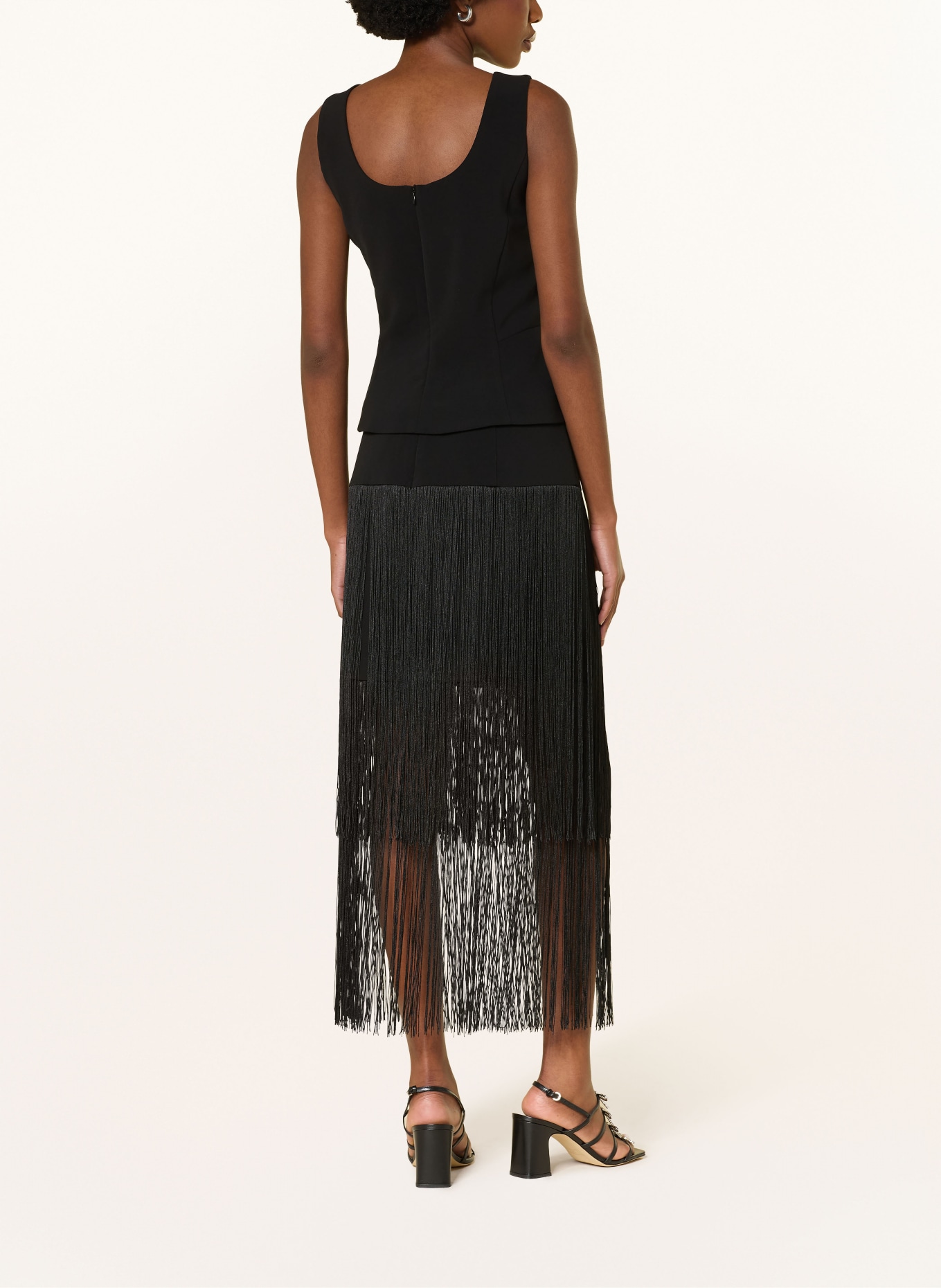 MRS & HUGS skirt: BLACK