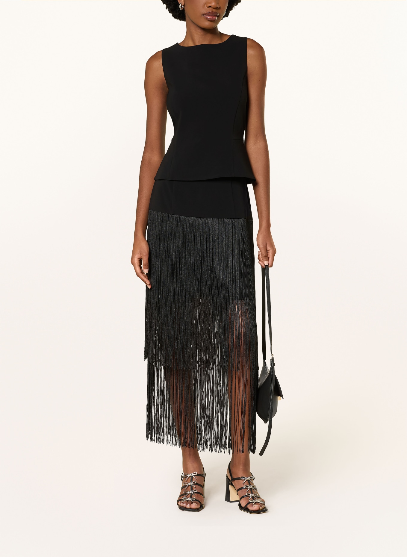 MRS & HUGS Top: SCHWARZ