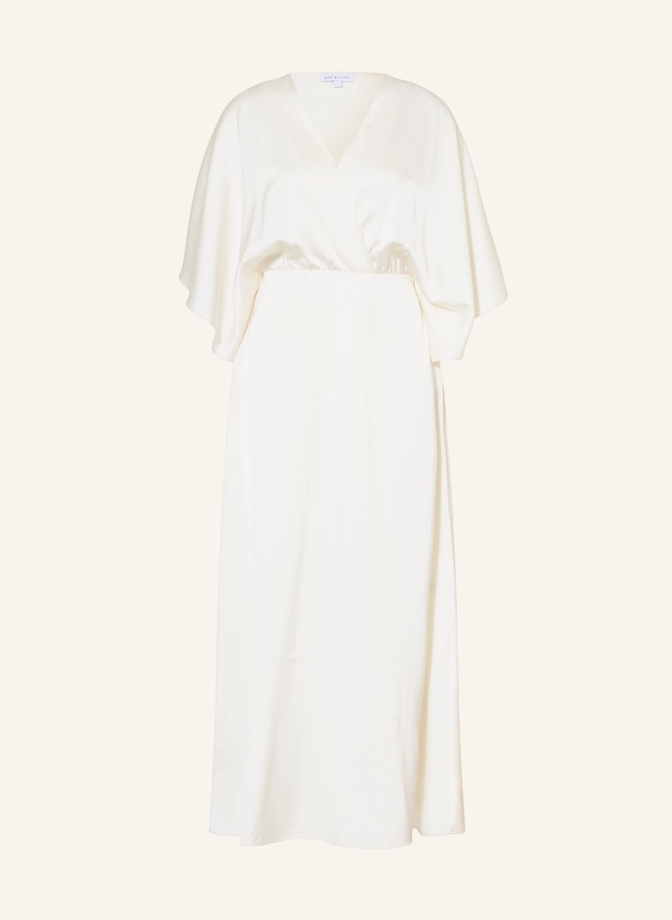 MRS & HUGS cocktail dress: WHITE