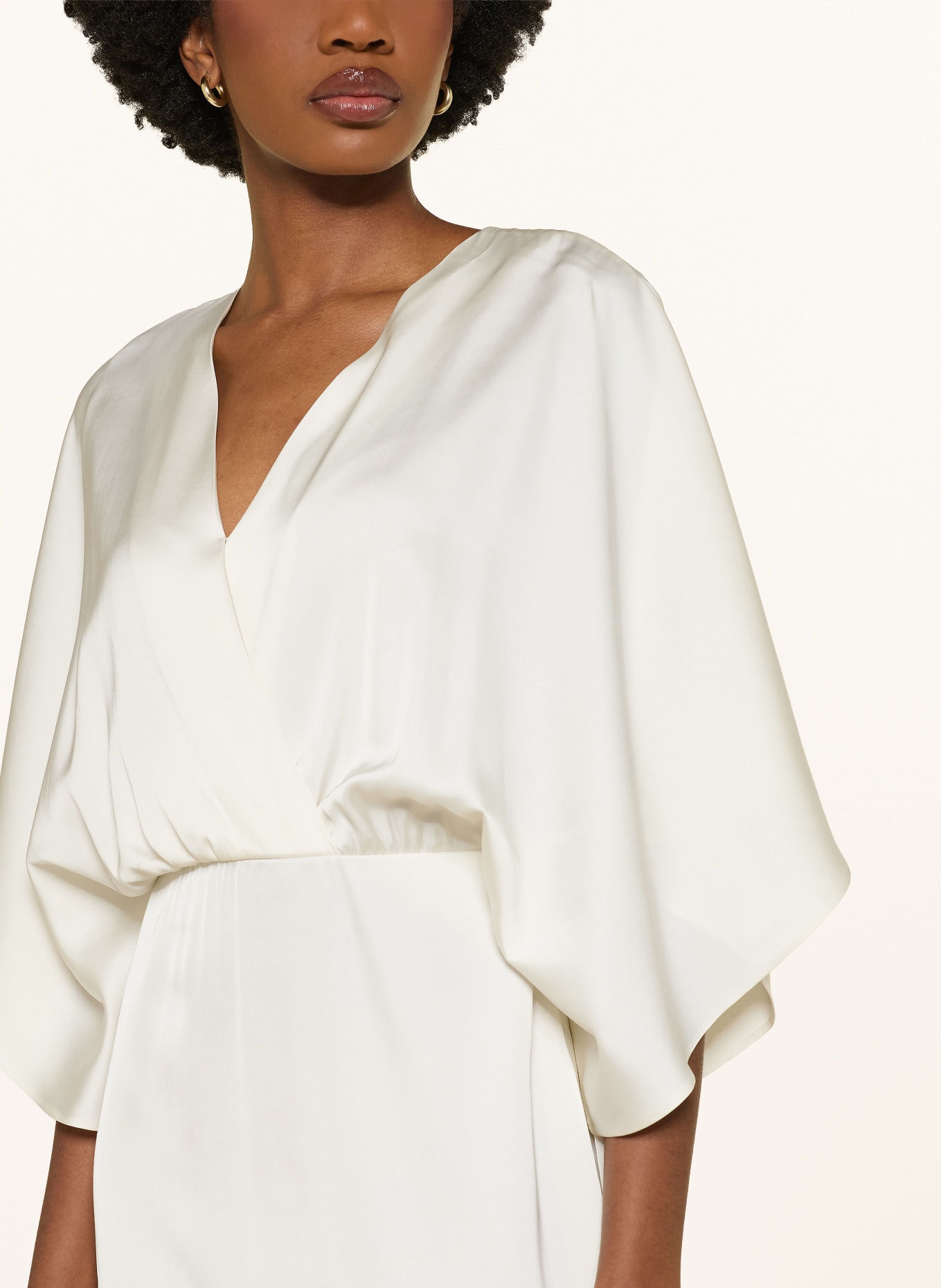 MRS & HUGS cocktail dress: WHITE