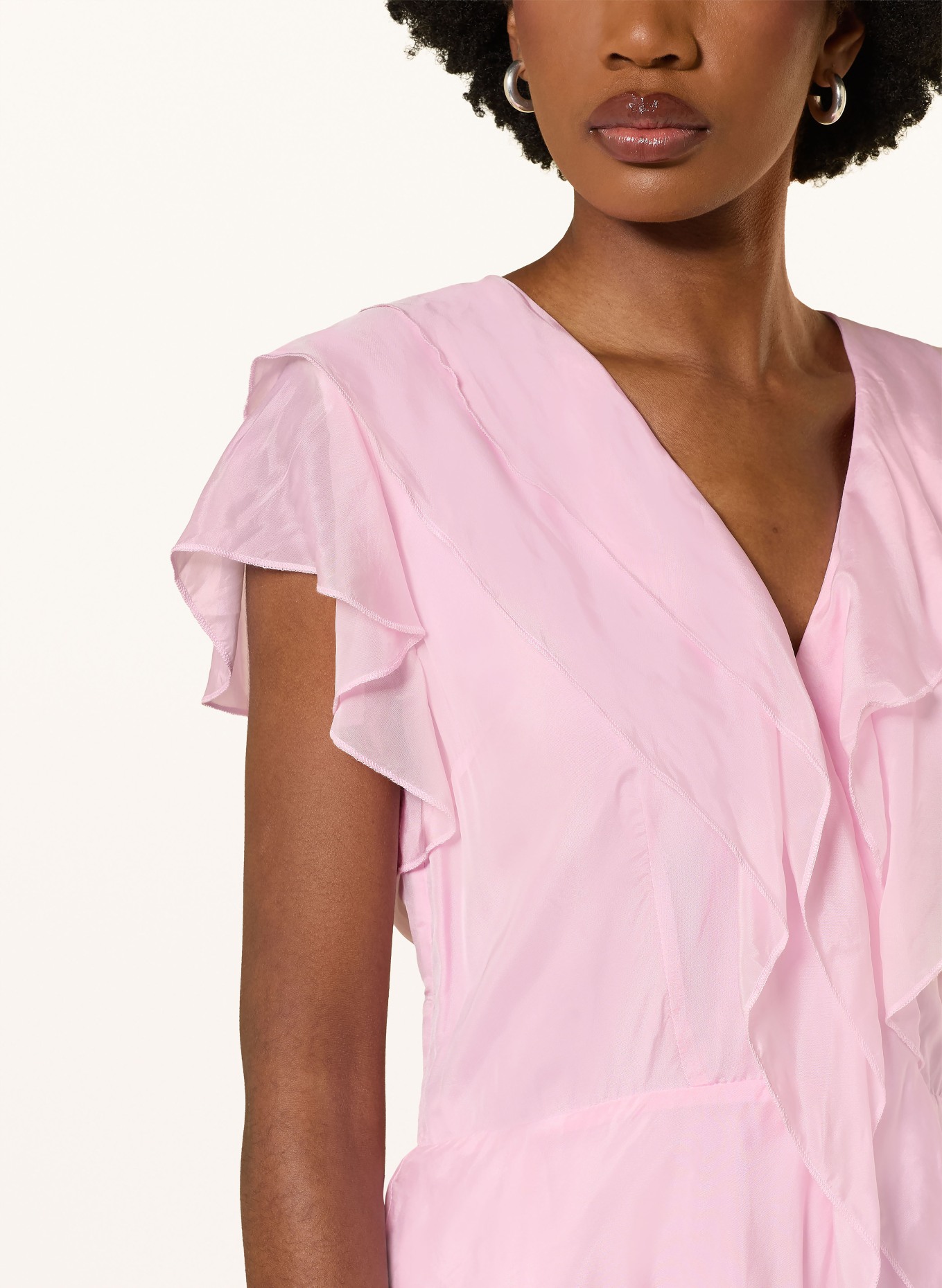 MRS & HUGS Cocktailkleid mit Volants: ROSA