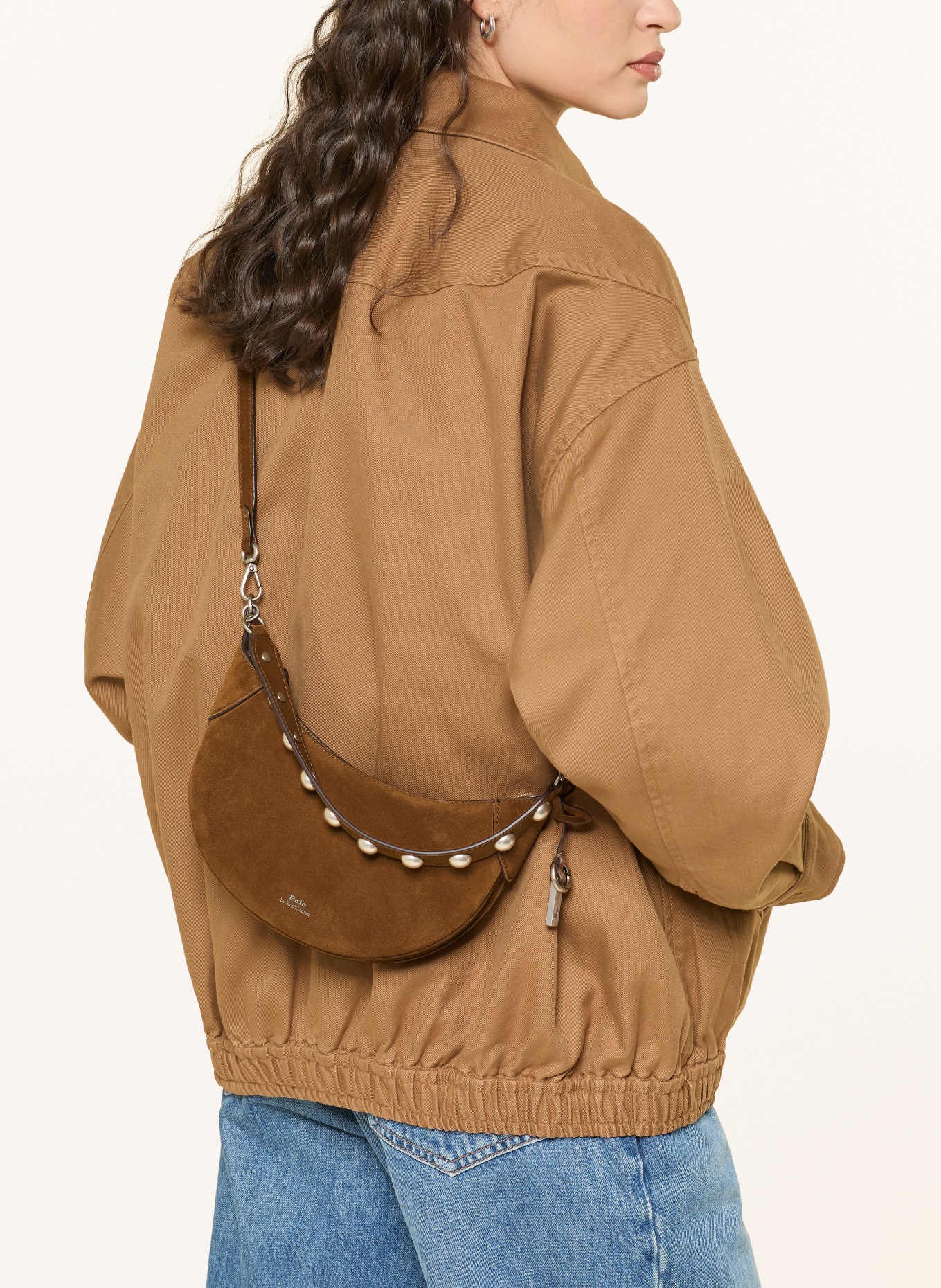 POLO RALPH LAUREN Umhängetasche: BRAUN