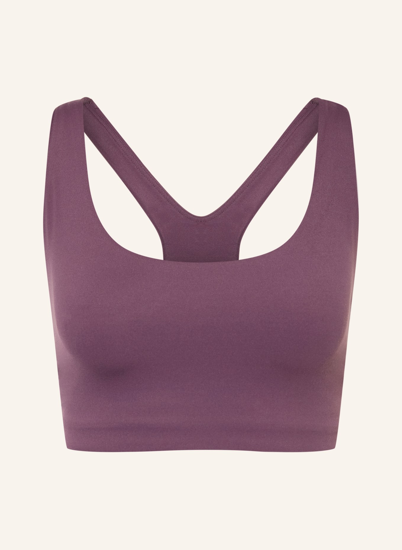 Sweaty Betty Sportovní podprsenka ULTIMATE STUDIO: TMAVĚ FIALOVÁ