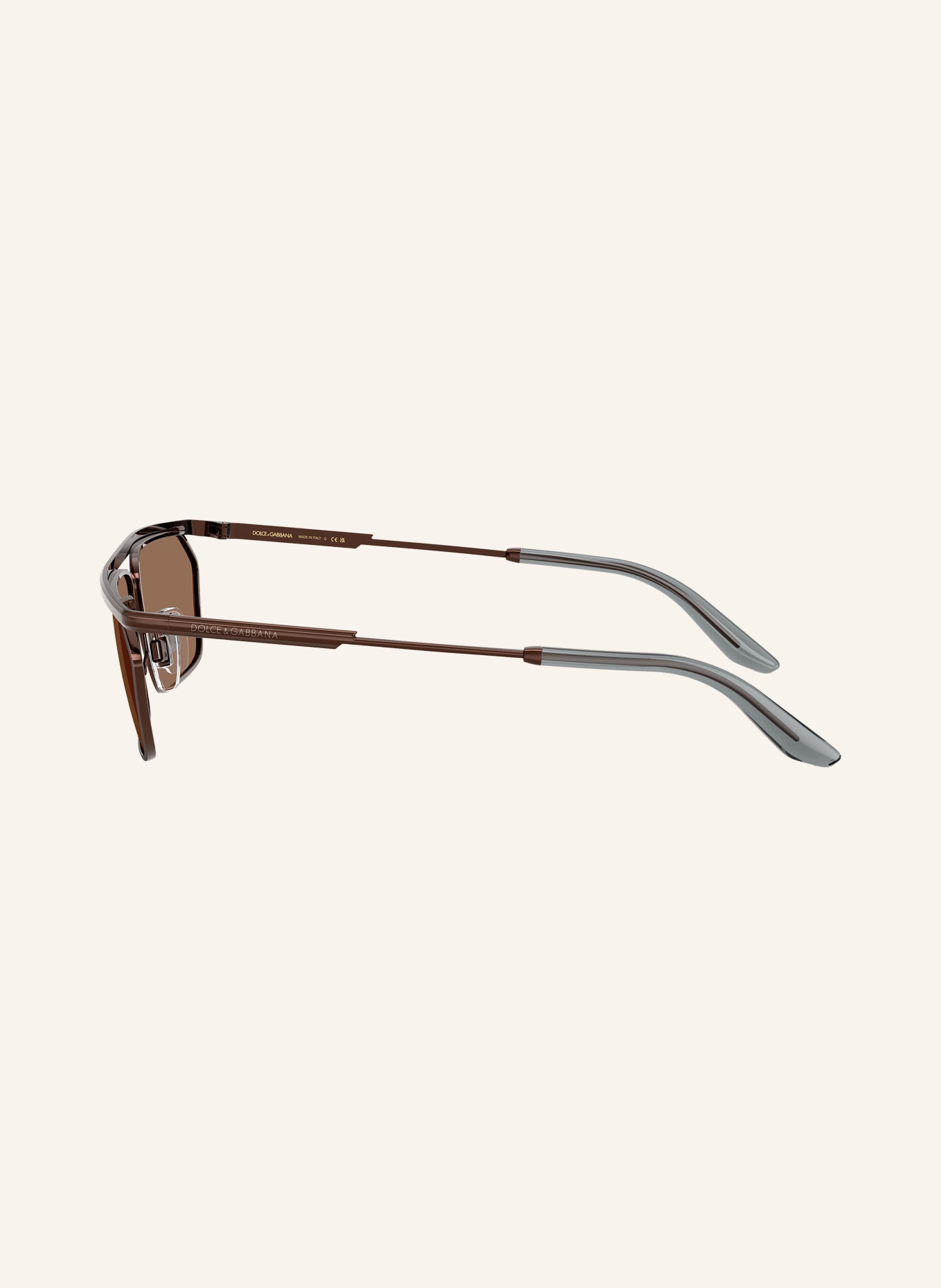 DOLCE & GABBANA Sunglasses DG2327: DARK BROWN