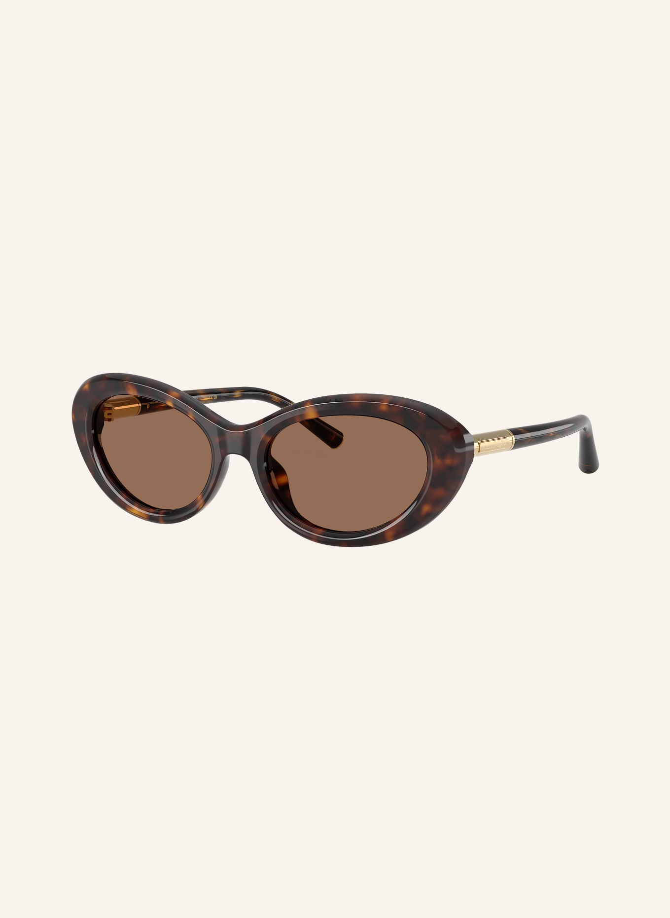 DOLCE & GABBANA Sonnenbrille DG4519: HAVANA/ DUNKELBRAUN