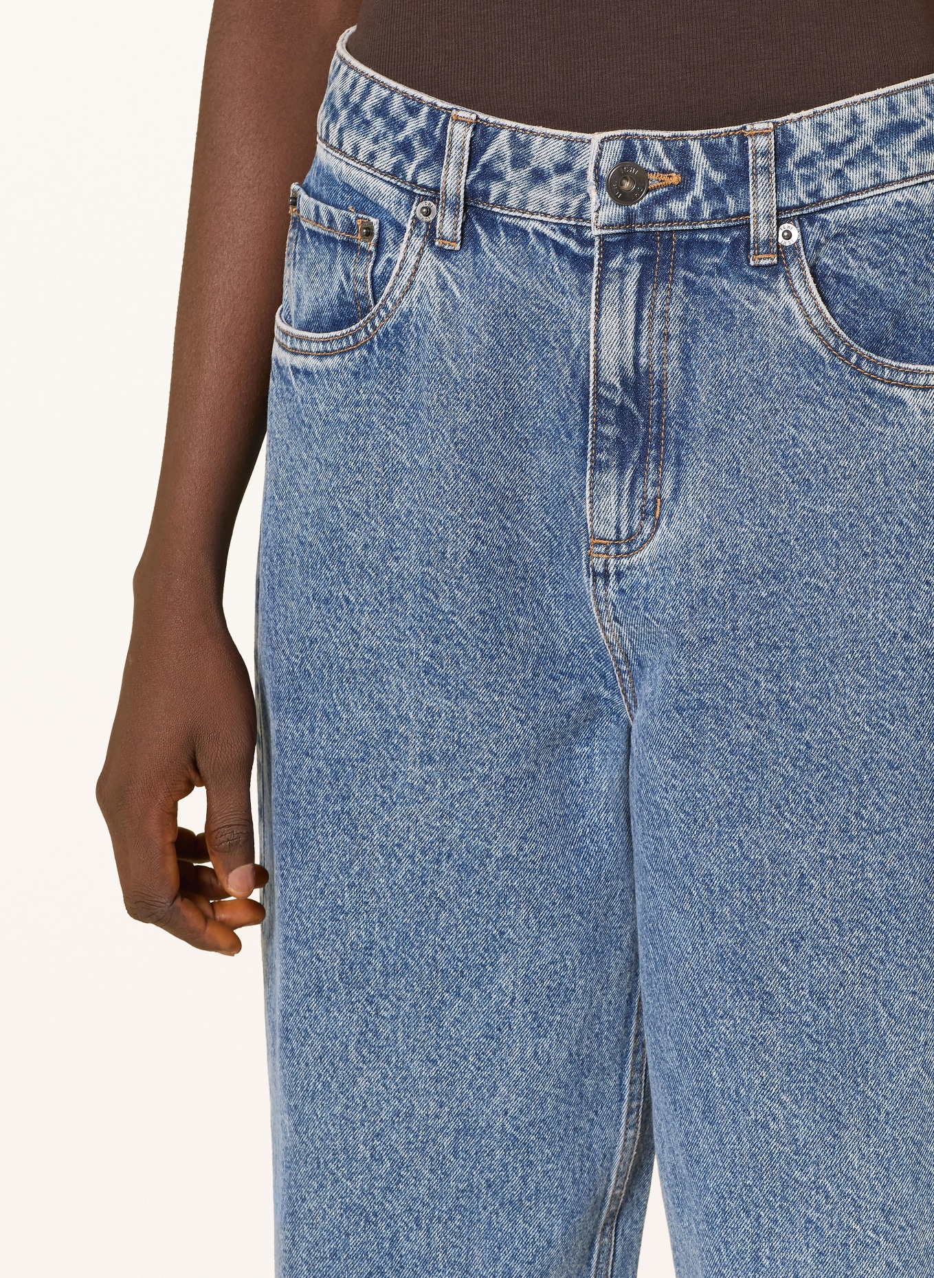 ICHI Wide Leg Jeans IHAVENY: 200928 Washed med. blue