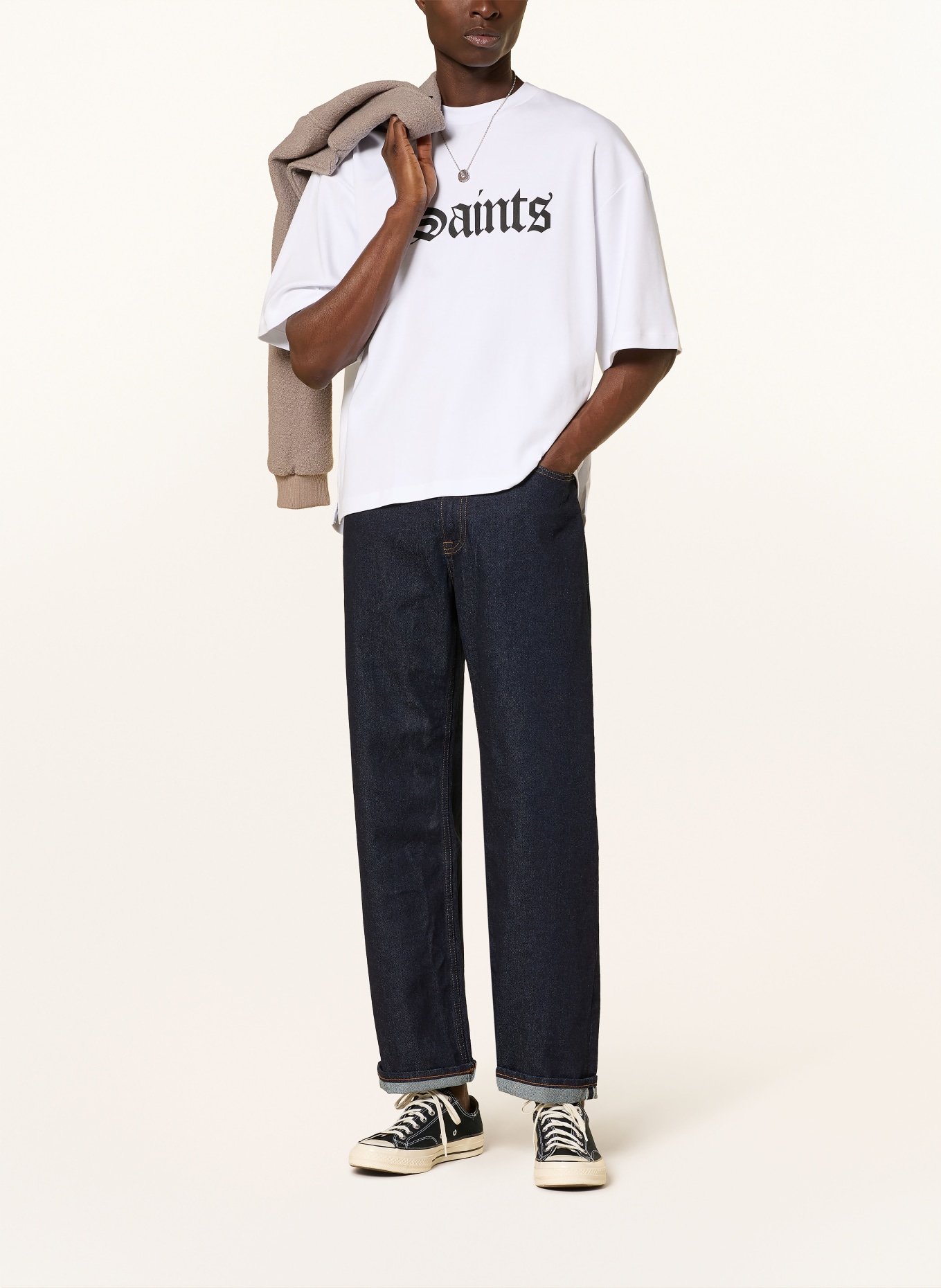 ALLSAINTS Tričko SAINT AMELIE: BÍLÁ